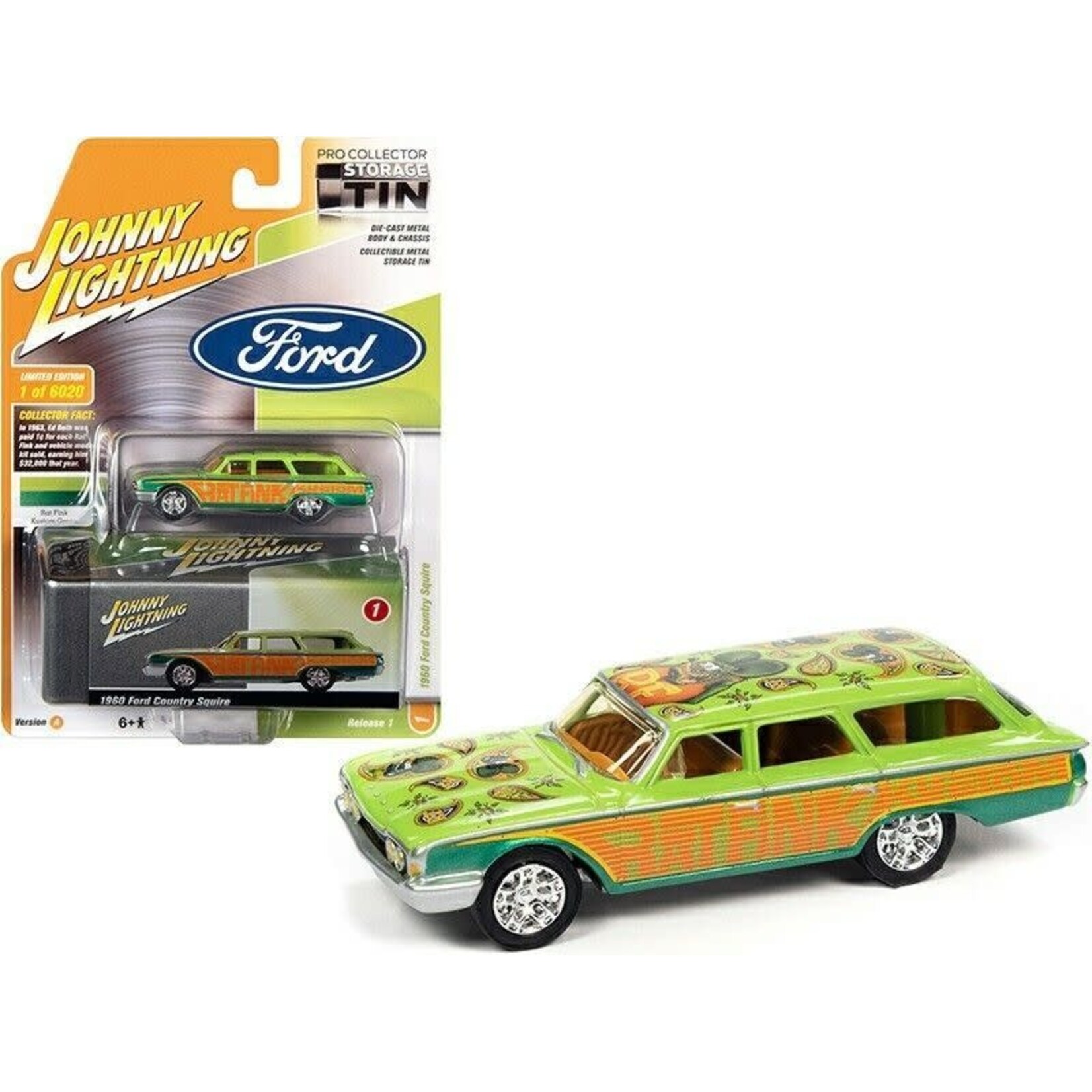 Johnny Lightning JLCT006-A1 Johnny Lightning 1960 Ford Country Squire