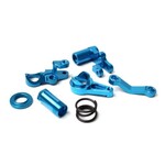 Racers Edge RCE1846BL Racers Edge Slash 4WD Aluminum Servo Saver Blue