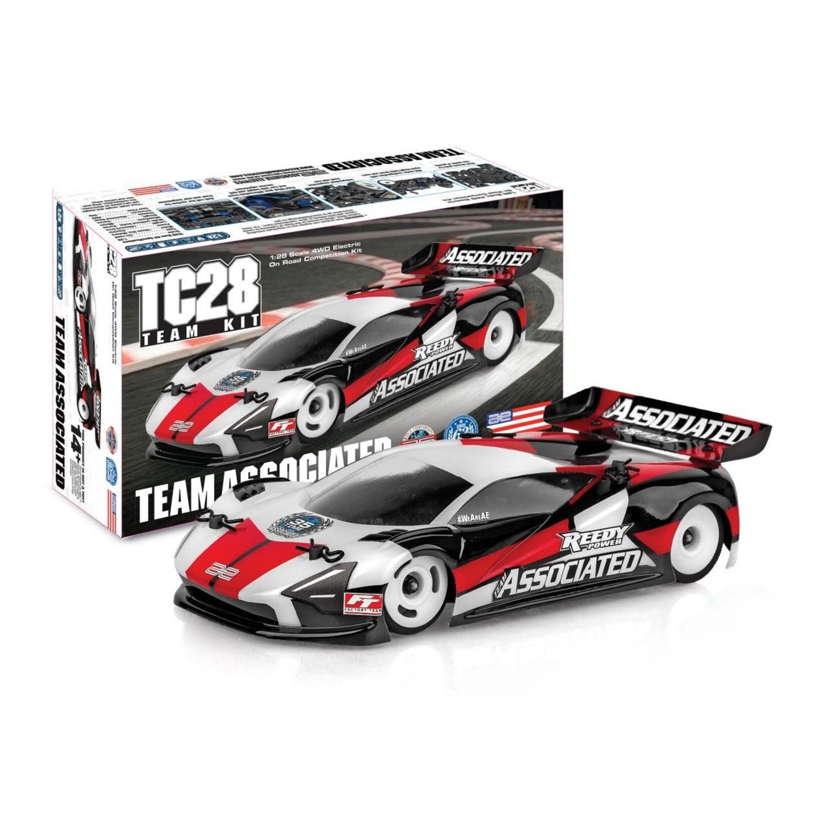 Team Associated ASC20169 Associated TC28 Team Kit