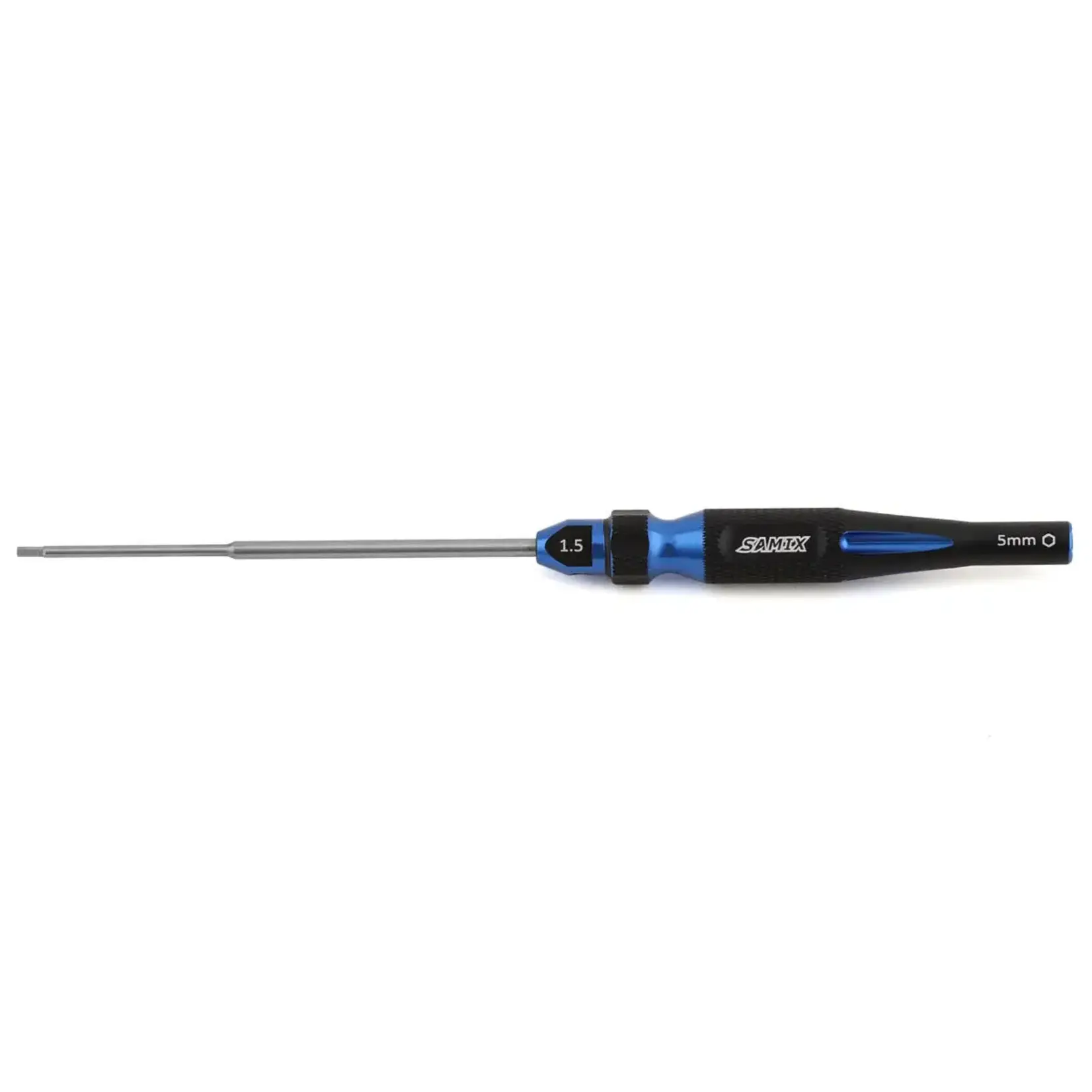 Samix SAMTRX4M-SD15-BL Samix 2-in-1 Hex & Nut Driver For Traxxas TRX-4M (Blue) (1.5mm Hex/5mm Nut)