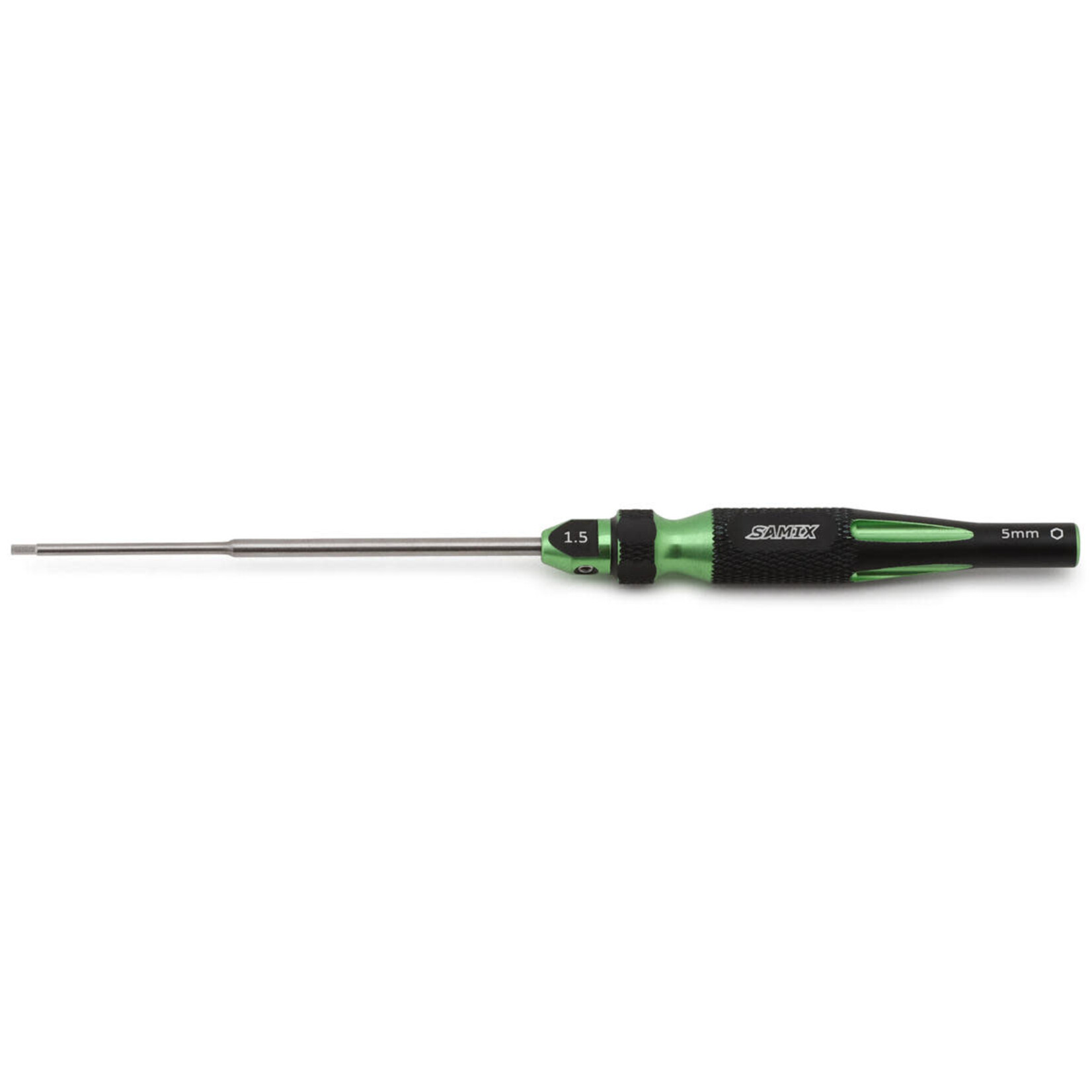 Samix SAMTRX4M-SD15-GN Samix 2-in-1 Hex & Nut Driver For Traxxas TRX-4M (Green) (1.5mm Hex/5mm Nut)