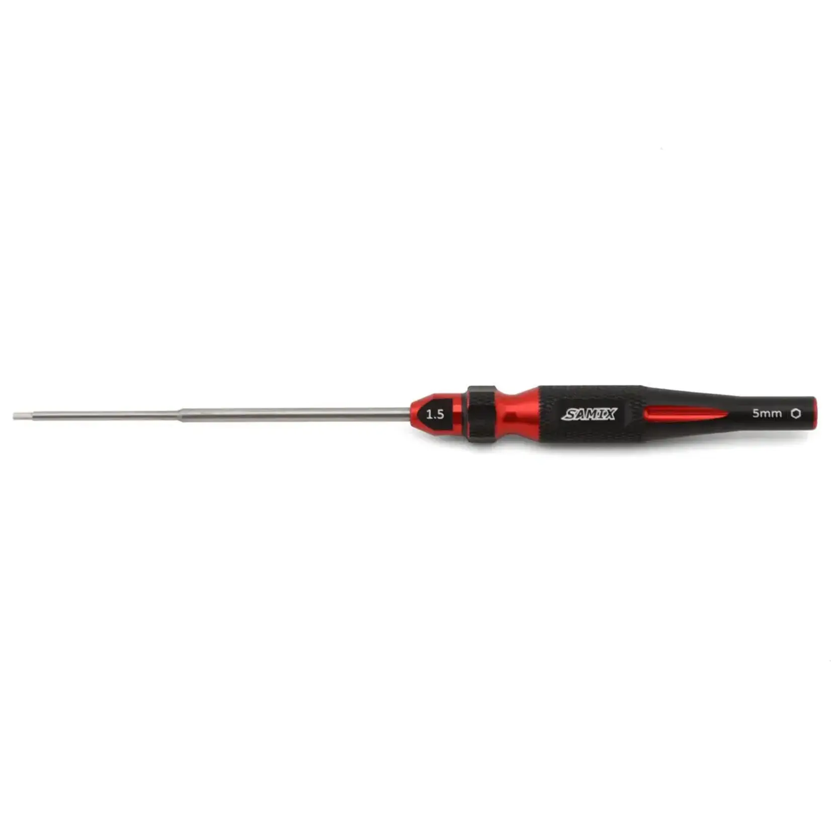 Samix SAMTRX4M-SD15-RD Samix 2-in-1 Hex & Nut Driver For Traxxas TRX-4M (Red) (1.5mm Hex/5mm Nut)