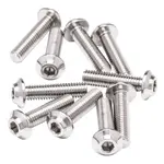 1UP 1UP72210-10 1up Racing Pro Duty Titanium Screws - LowPro Head M2.5x10