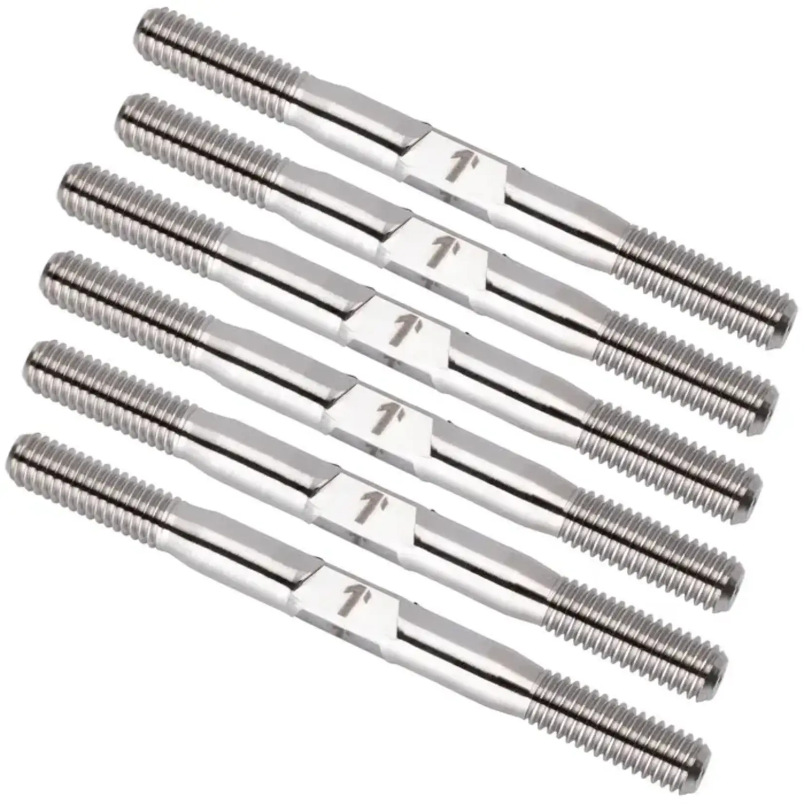 1UP 1UP74990 1up Racing Pro Duty Titanium Turnbuckle Set - Custom Works Bullet & Rocket