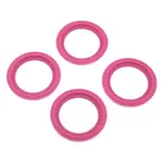 JConcepts JCO2651-4 JConcepts Tribute Monster Truck Wheel Mock Beadlock Rings (Pink) (4)