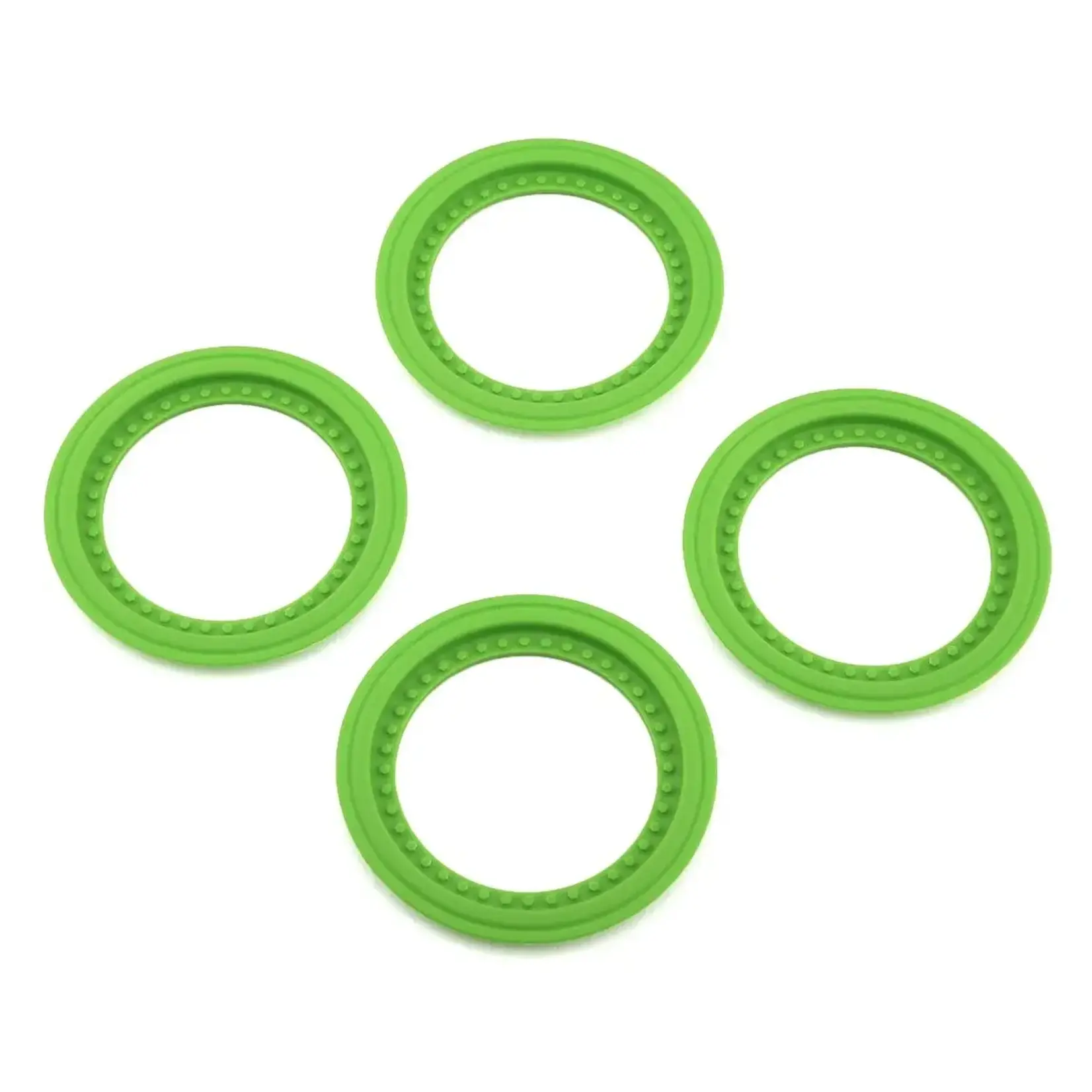JConcepts JCO2651-5 JConcepts Tribute Monster Truck Wheel Mock Beadlock Rings (Green) (4)