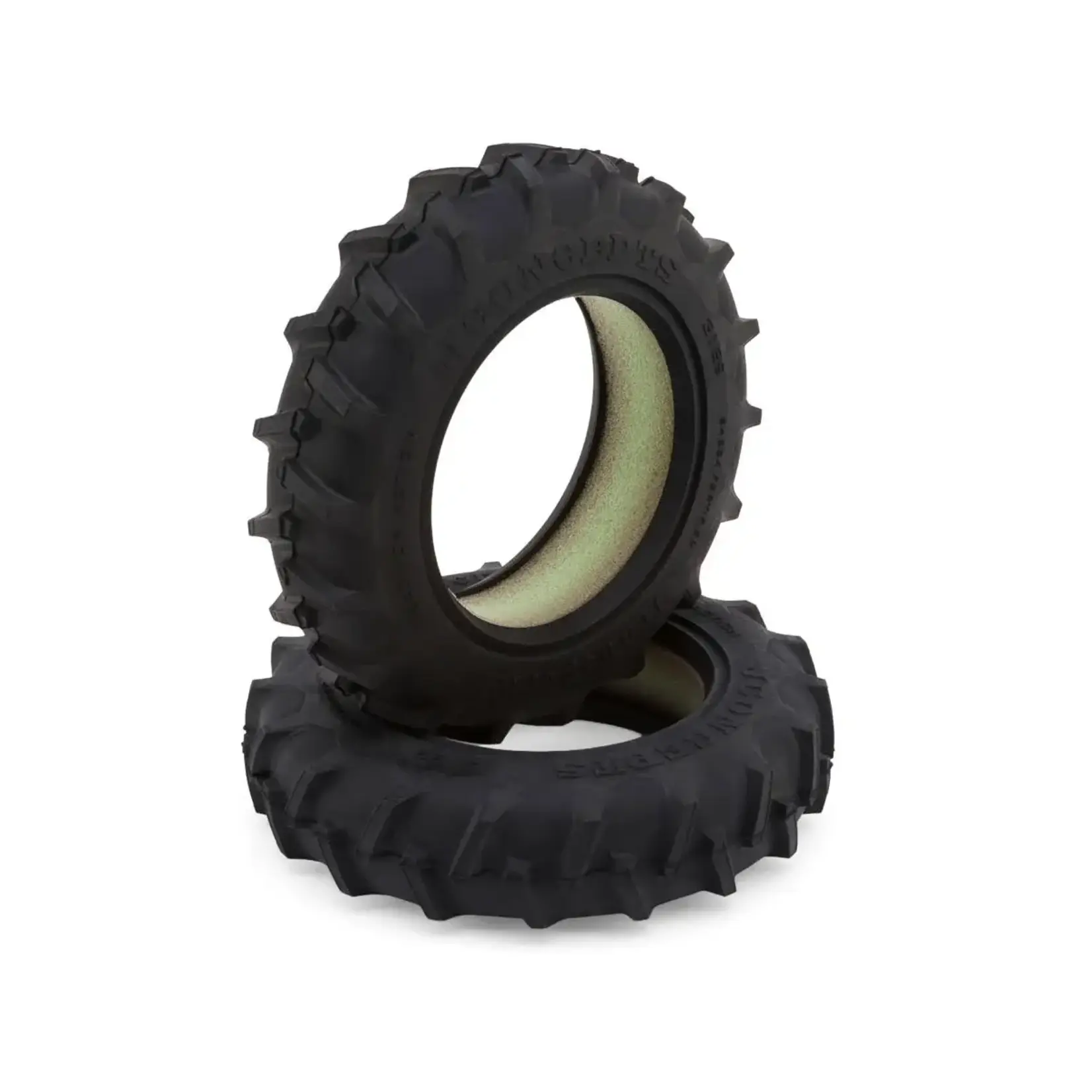 JConcepts JCO3189-010 JConcepts Transporter Monster Truck Display Tires (2) (Pink)