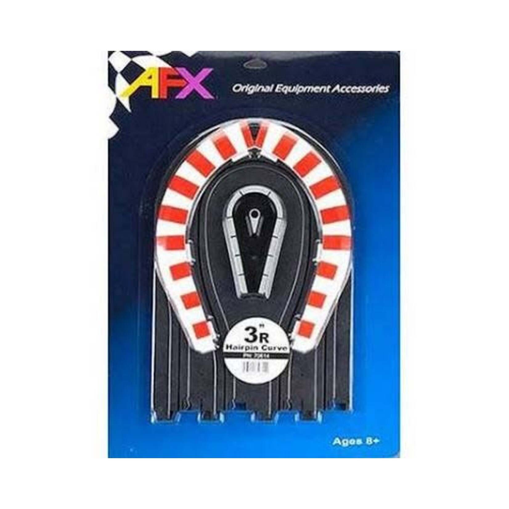 AFX AFX70614 AFX 3" Hairpin Slot Car Track Expansion Piece