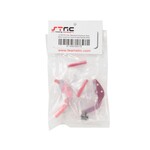 STRC SPTST3677R STRC Aluminum Rear Motor Guard for Traxxas 2WD Slash/Rustler/Stampeded (Red)