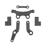 Team Associated ASC91246 Associated RB10 Retro Steering Bellcrank Set Gray