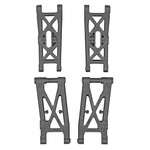 Team Associated ASC91236 Associated RB10 Retro Suspension Arm Set, Gray