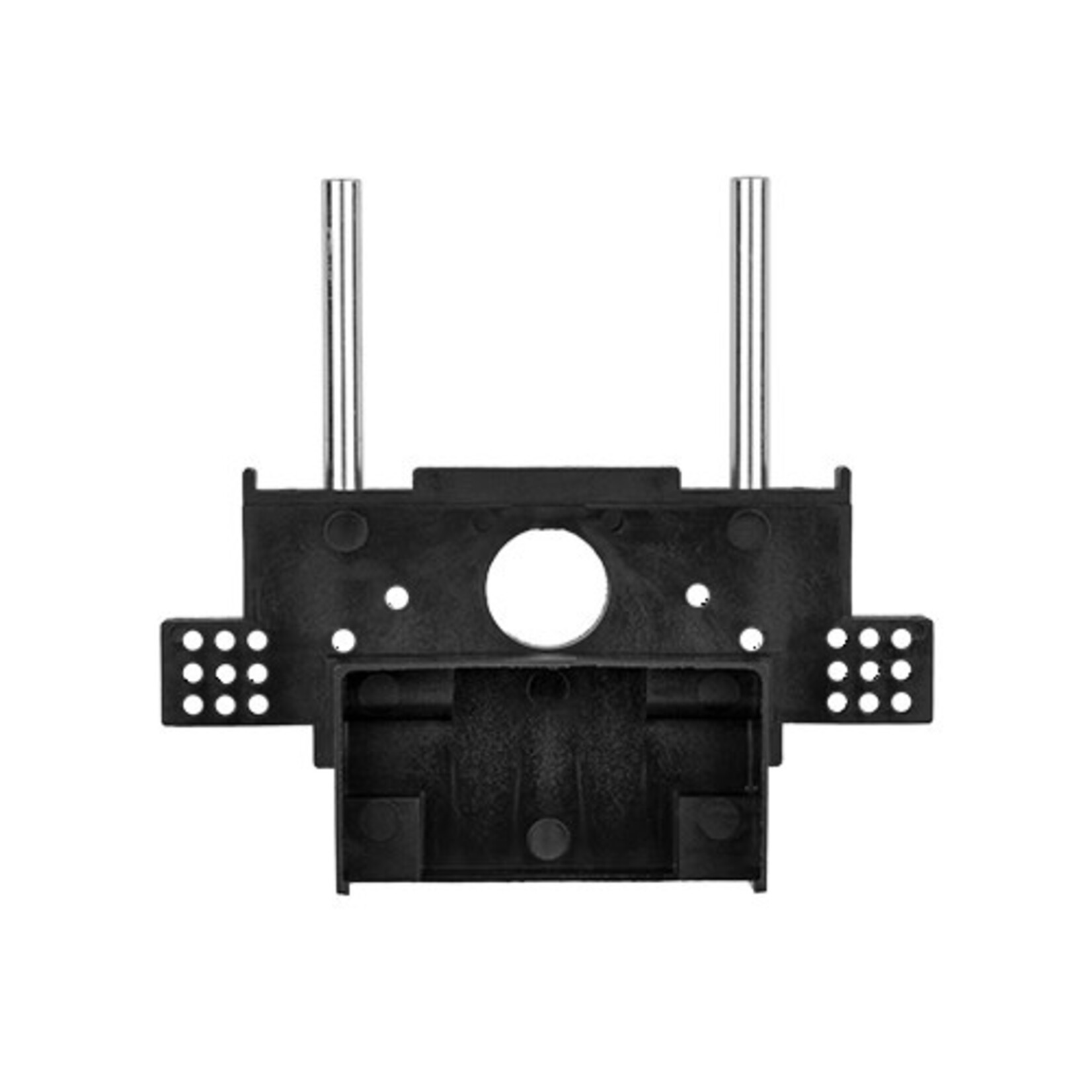 Team Associated ASC6404 Associated RC10 Rear Bulkhead w/Wing Tubes (Black)