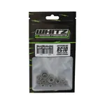Whitz WRP-RC10BK-FK Whitz Team Associated RC10 Kinwald Edition HyperGlide Ceramic Ball Bearing Kit
