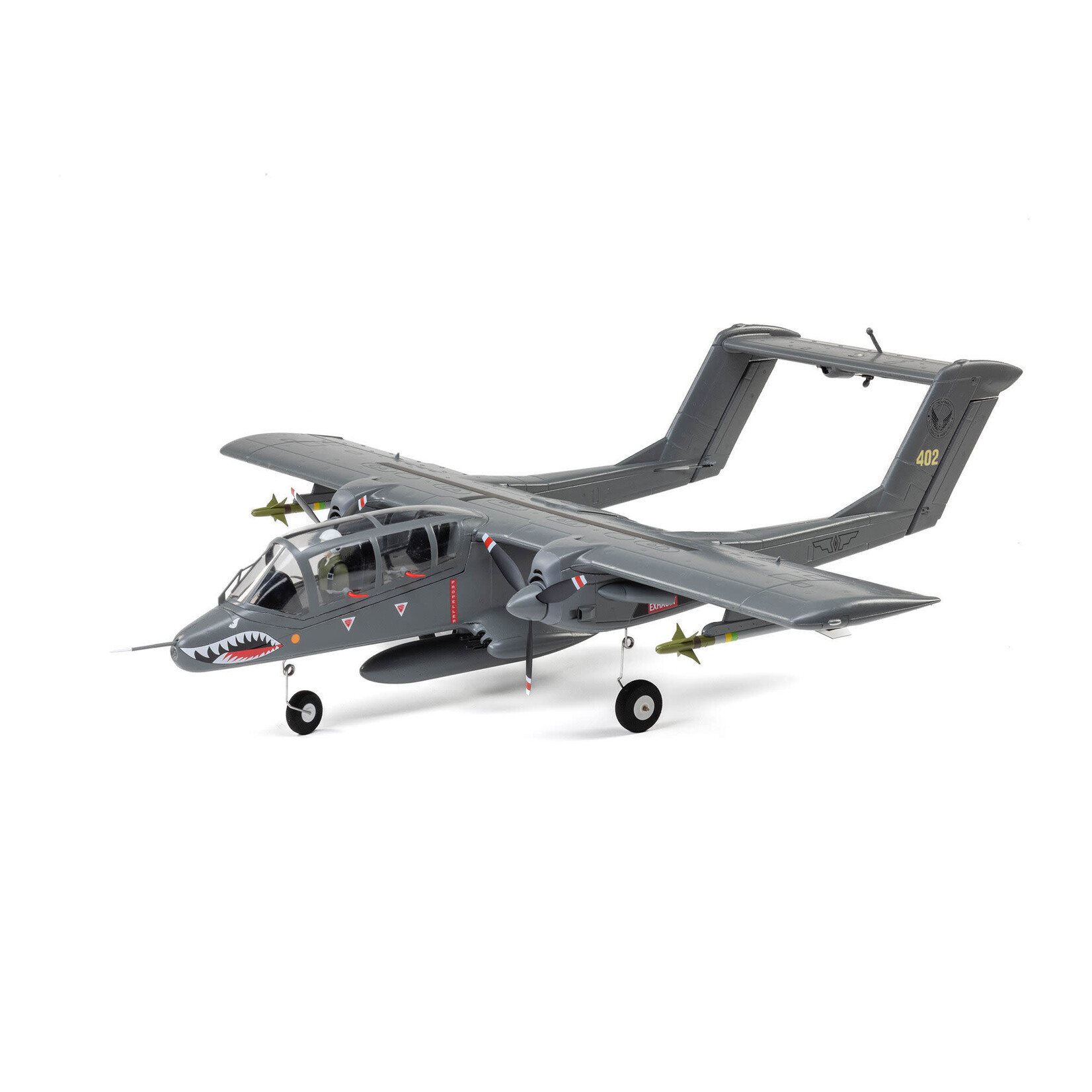E-Flite EFLU35050 E-flite Micro OV-10 Bronco BNF Basic Electric Airplane (645mm) w/AS3X & SAFE Technology