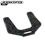 JConcepts JCO5303 JConcepts RC10 '89 Masami Stealth Forged Carbon Front Shock Tower (Blue) (Standard)