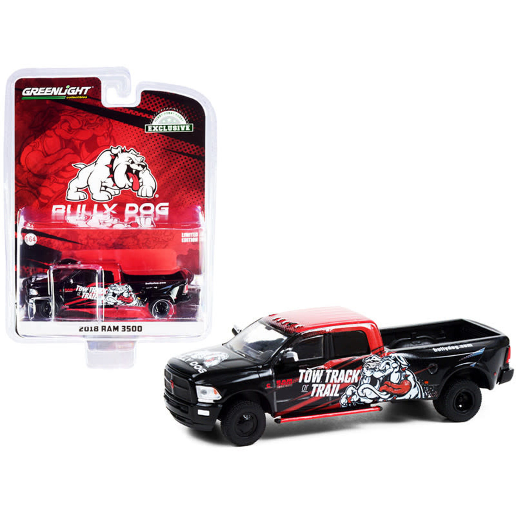 Greenlight GLT30258 Greenlight 2018 RAM 3500 Hobby Exclusive Bully Dog