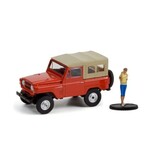 Greenlight GLT97120-A Greenlight 1975 Nissan Patrol With Backpacker The Hobby Shop Series 12