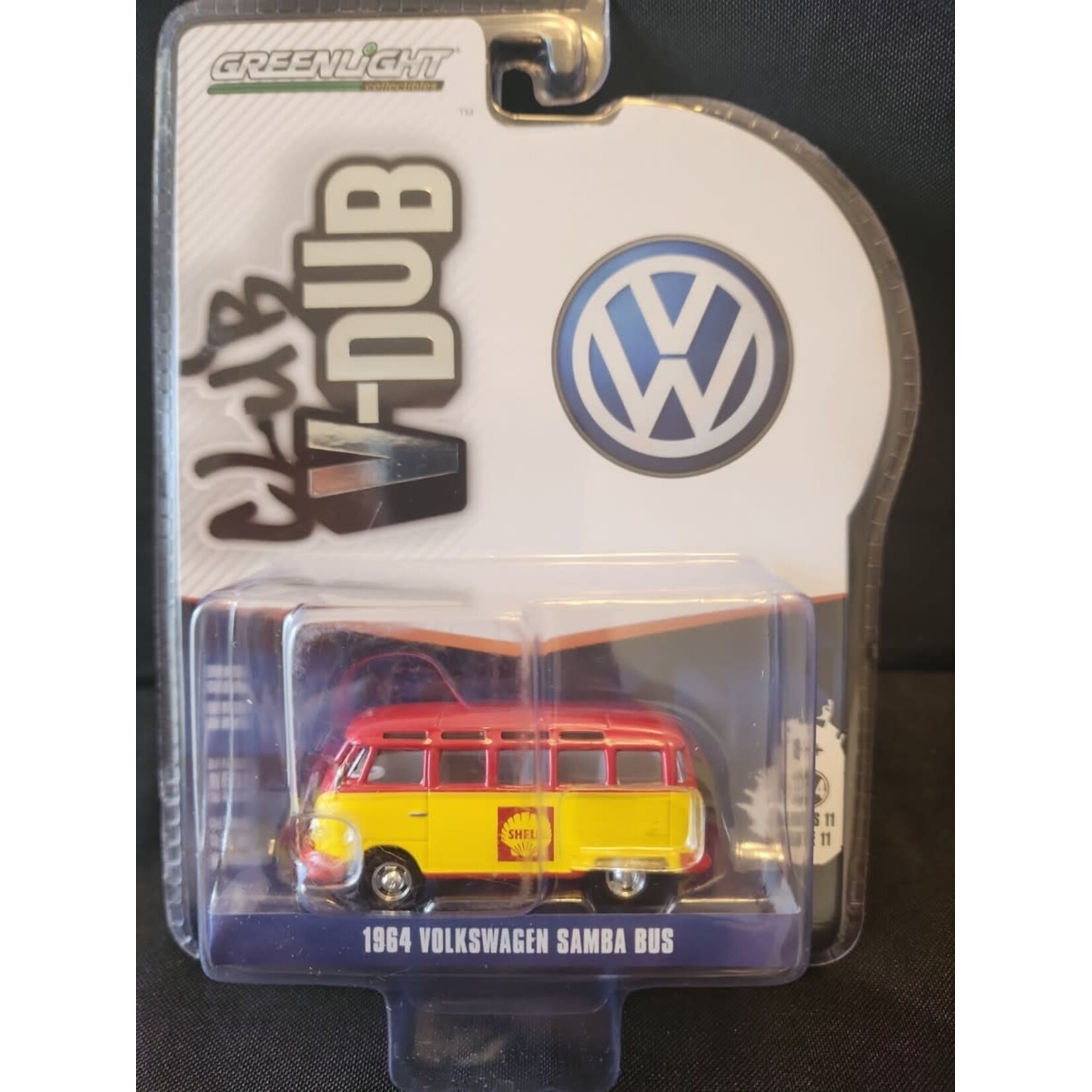 Greenlight GLT30000-B Greenlight 1964 Volkswagen Samba Bus Shell Oil Club Vee-Dub Series 11