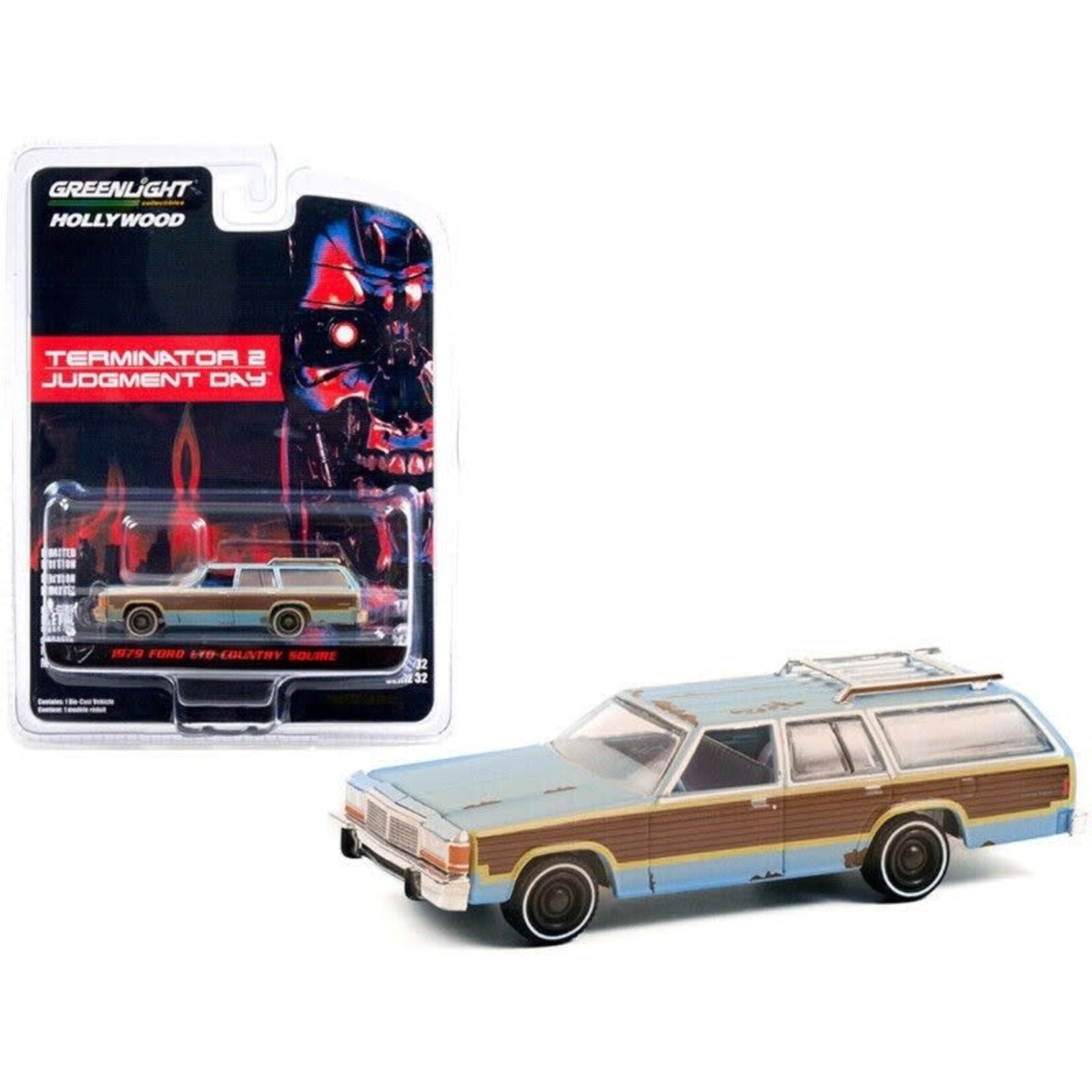 Greenlight GLT44920-D Greenlight 1983 Ford LTD Crown Victoria Police Terminator 2 Judgment Day Hollywood Series 32