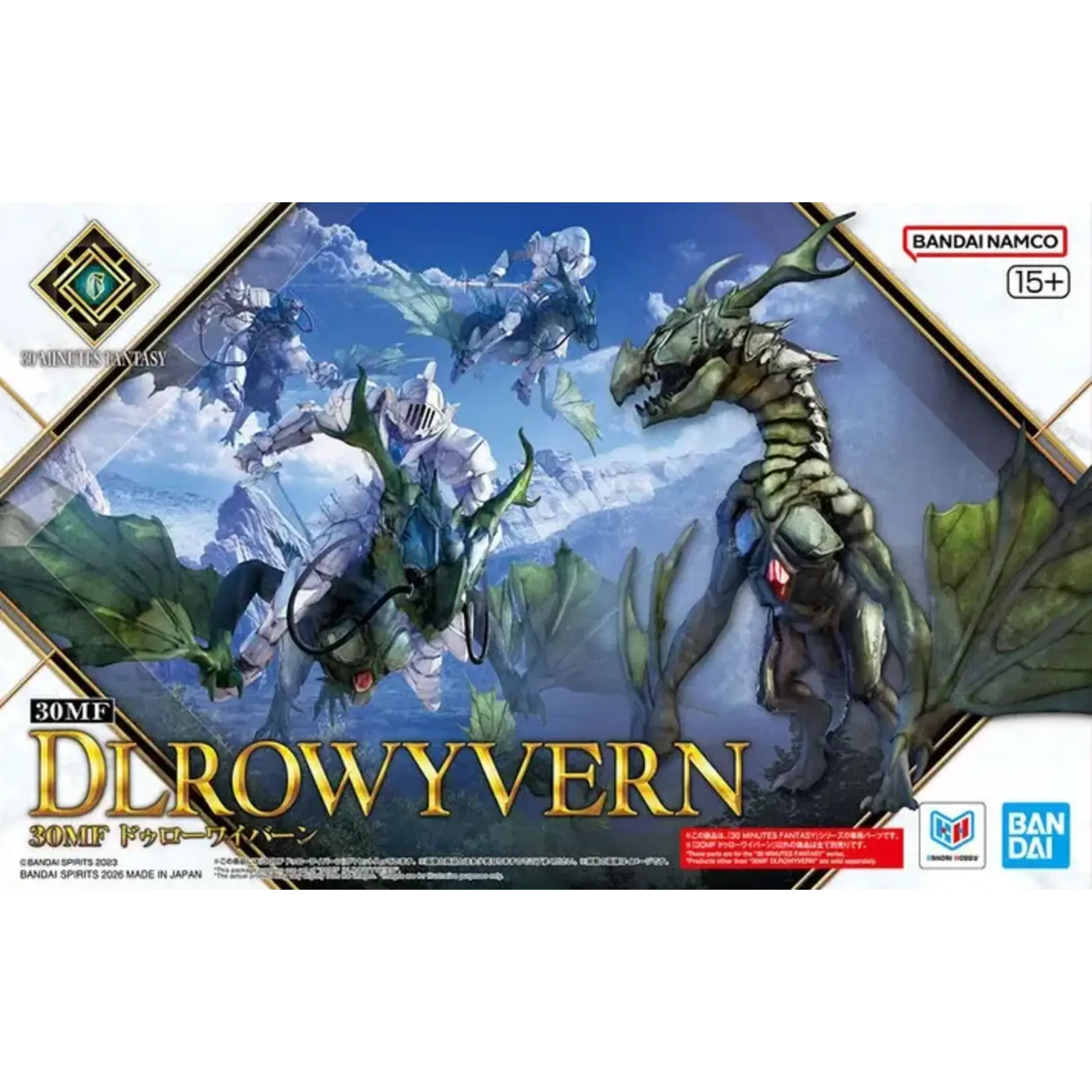 Bandai BAN2825353 Bandai 30MF Dlrowyvern "30 Minute Fantasy" Plastic Model Kit