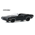 Greenlight GLT28030-C Greenlight 1970 Dodge Challenger Convertible Black Bandit Series 23
