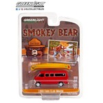 Greenlight GLT38020-D Greenlight 1969 Ford Club Wagon Van With Canoe On Roof Care Will Prevent 9 Out Of 10 Forest Fires Smokey Bear Series 1