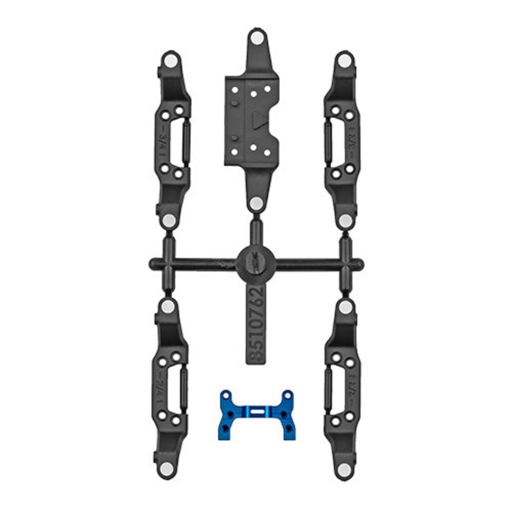 Team Associated ASC21634 Associated RC28R Upper And Lower Front Arm Set