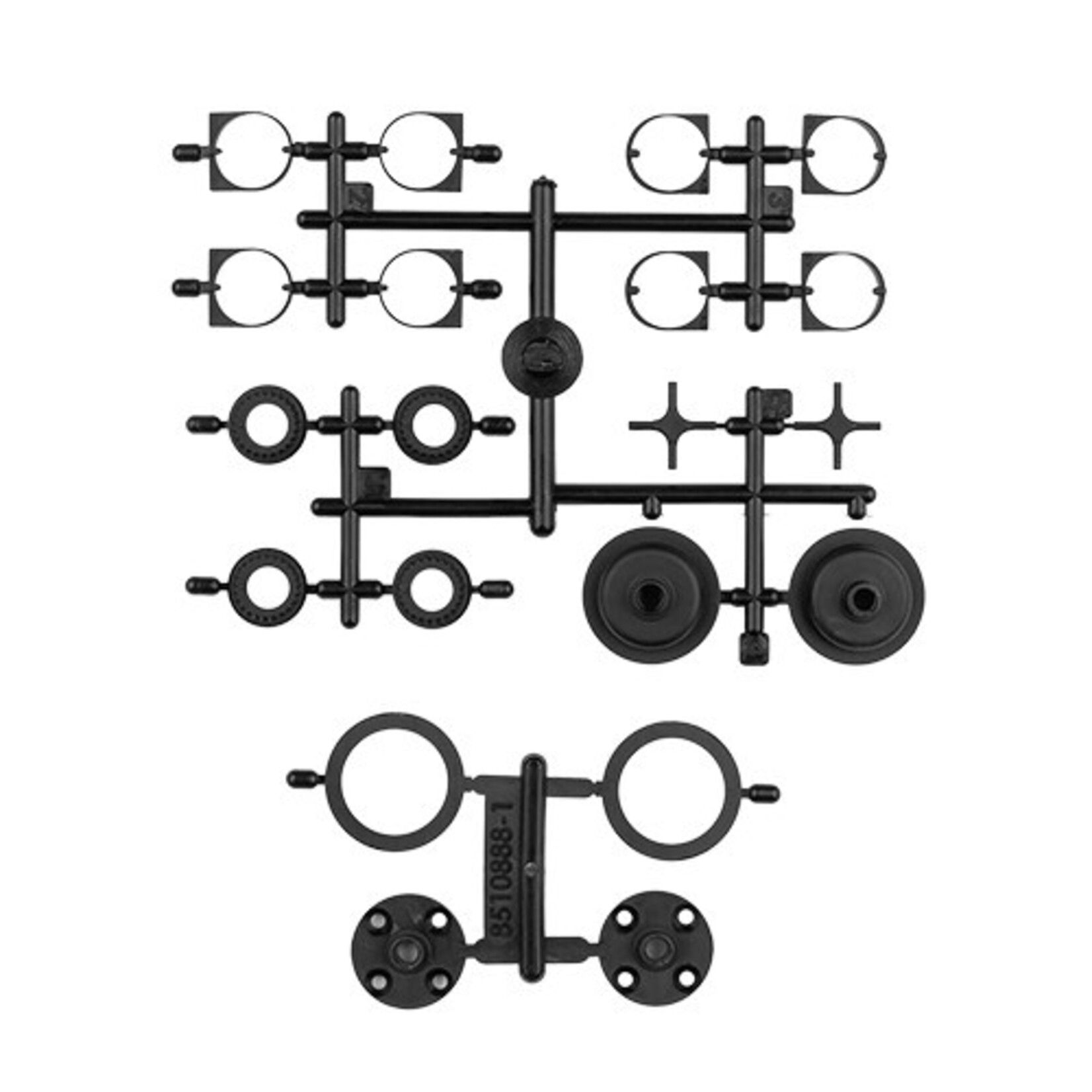 Team Associated ASC21484 Associated  TC28 Differential Case And Height Insert Set