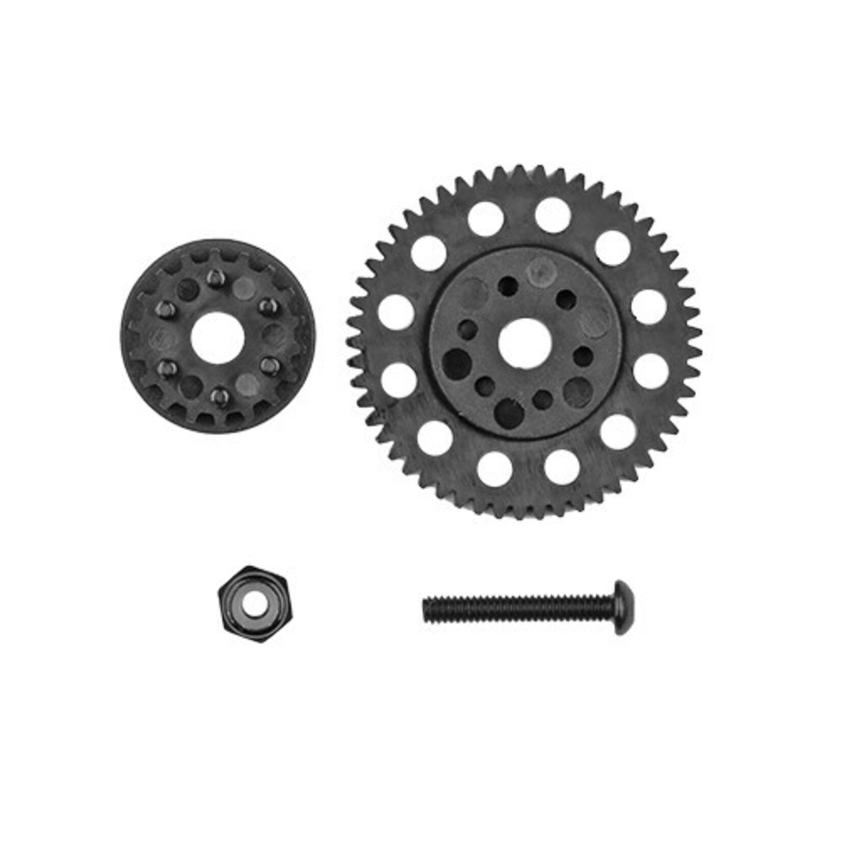 Team Associated ASC21463 Associated TC28 Spur Gear, Center Pulley And Lay Shaft Set