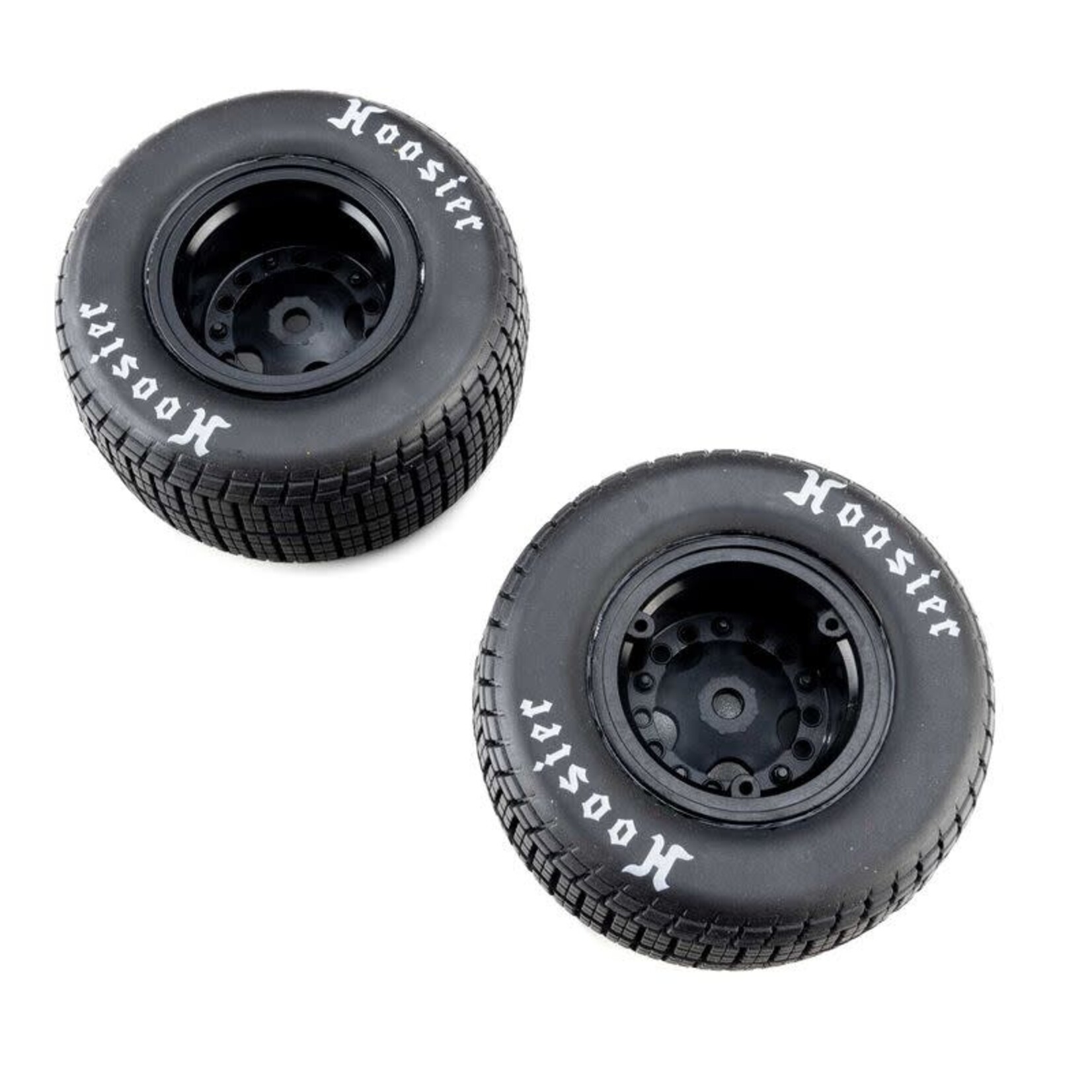 Losi LOS-4247 Losi Hoosier Tires, Soft, Mounted, Black, Left/Right (2): 22S DLM