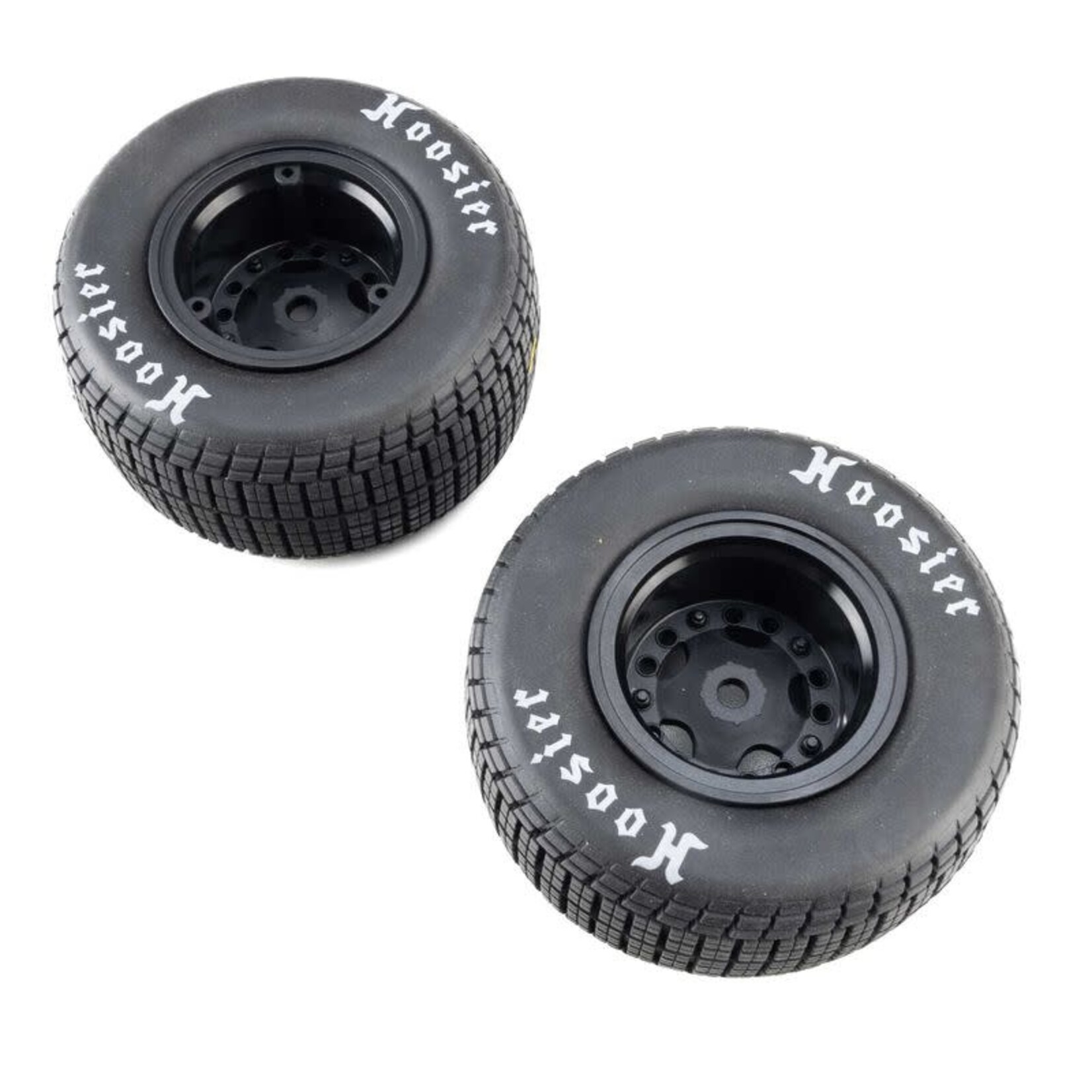 Losi LOS-4237 Losi Hoosier Tires, Medium, Mounted, Black, Left/Right (2): 22S DLM
