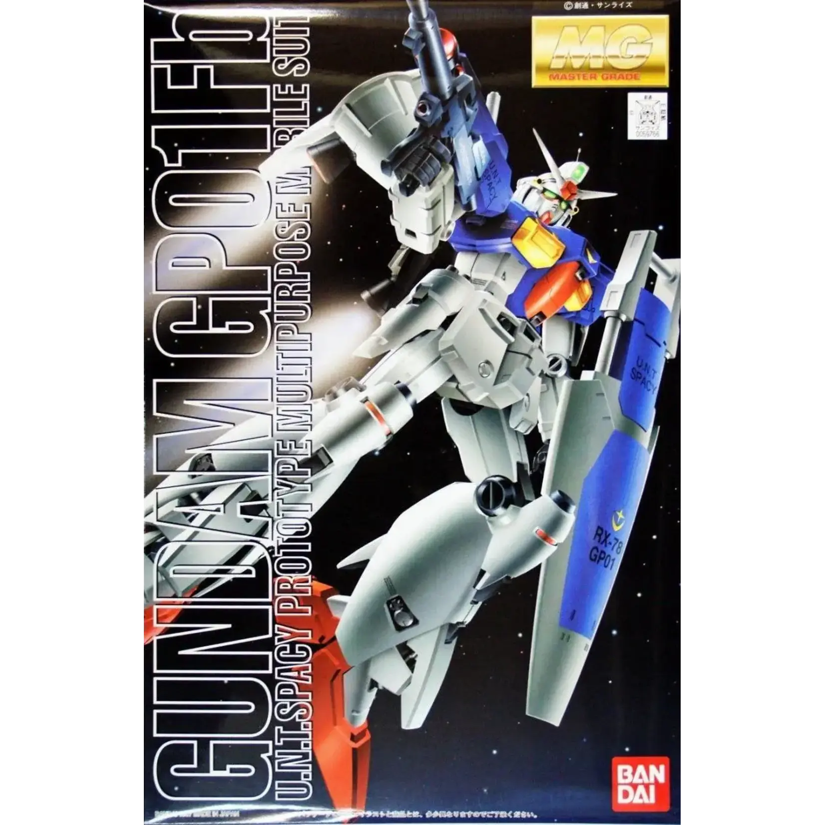 Bandai BAS1059766 Bandai MG RX-78GP01-Fb Gundam Full Burnern Gundam 0083