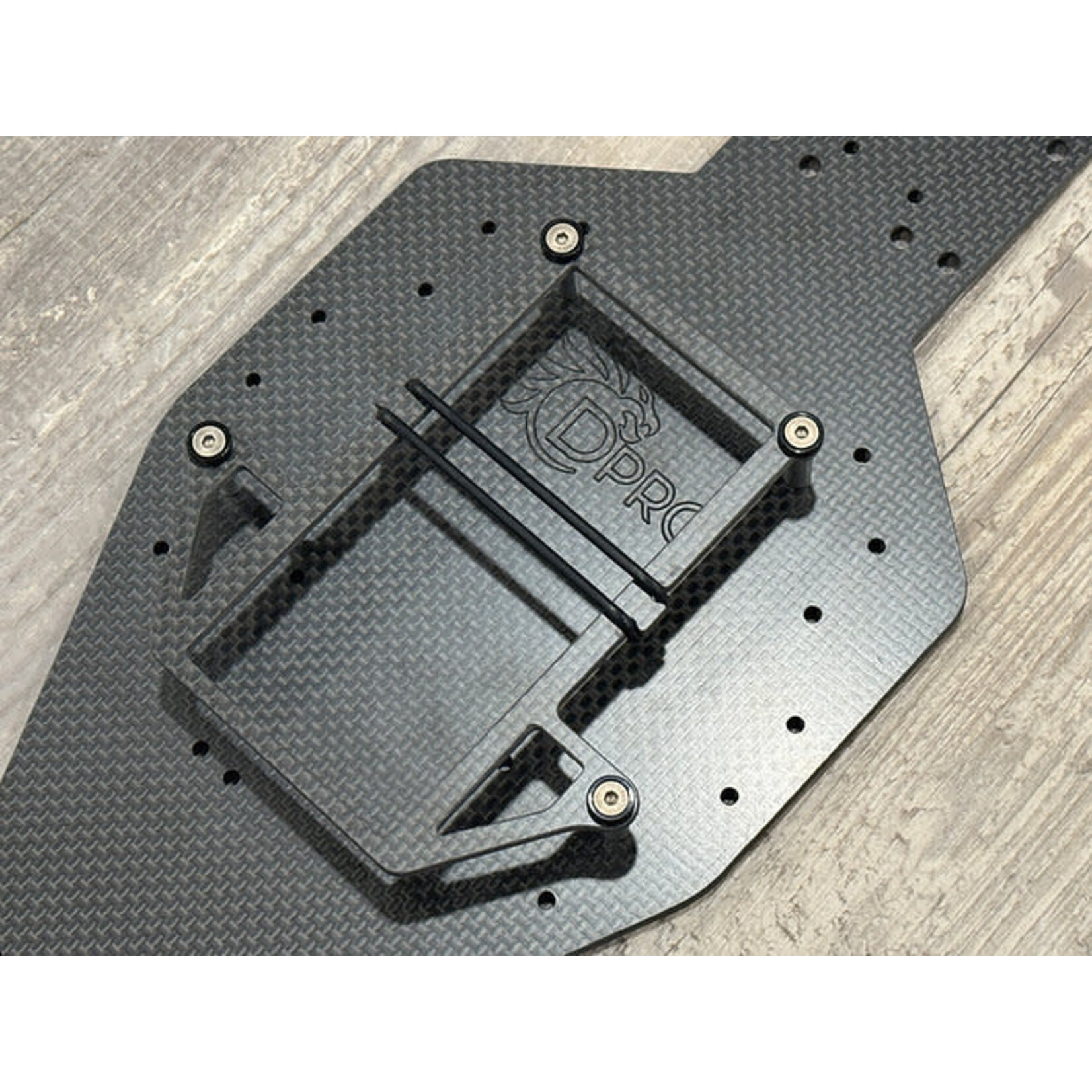 Dragon Punch RC CDP10-LSLM DPRC Shorty Longitudinal Lipo Mount (Skeleton Version). For RC10, RC10T, RC10DS, RC104WD