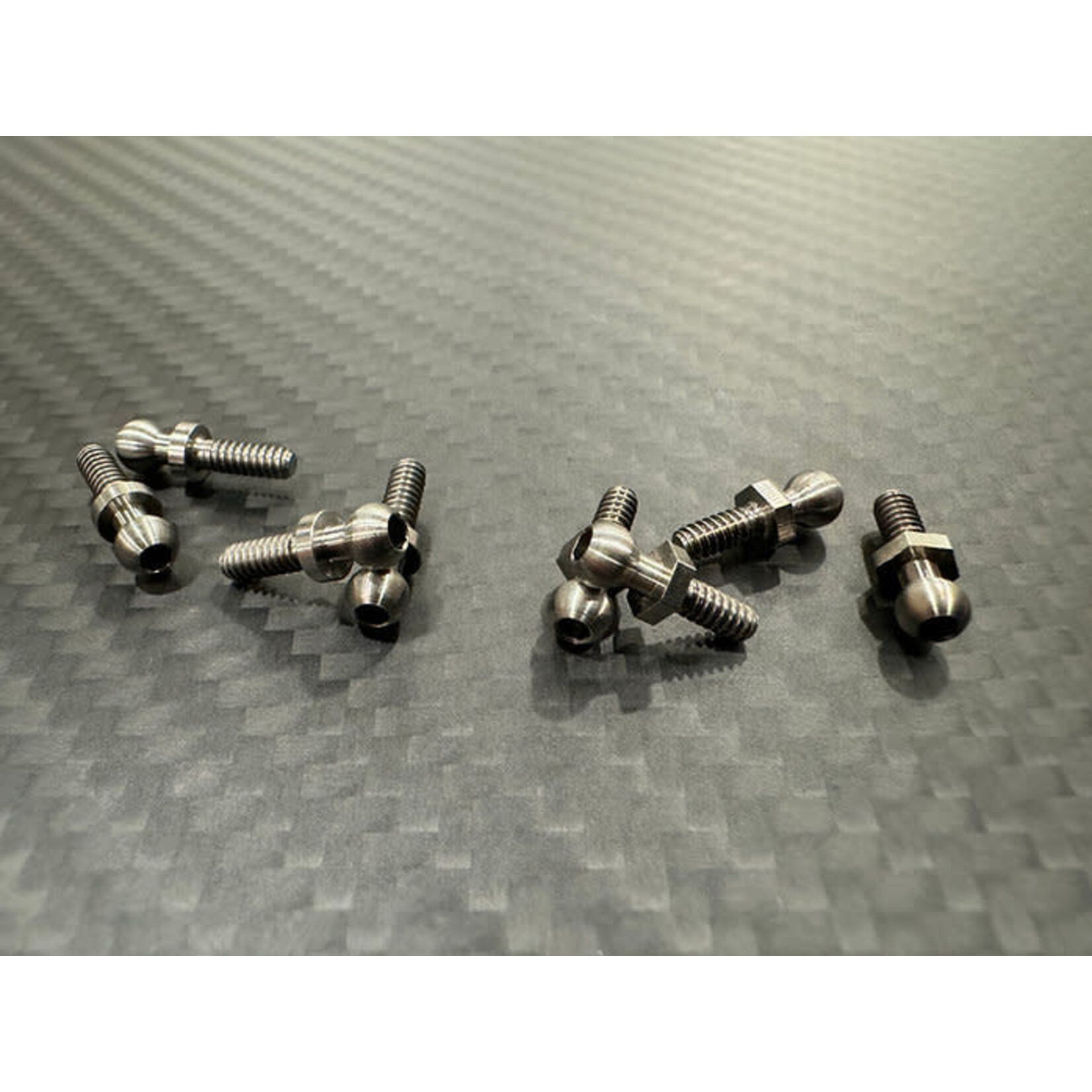 Dragon Punch RC B89SRGR5-5.5BSK 89 Stealth Masami Ti 4-40 Ball Stud Kit with 5.5 Ball (ROUND COLLAR)