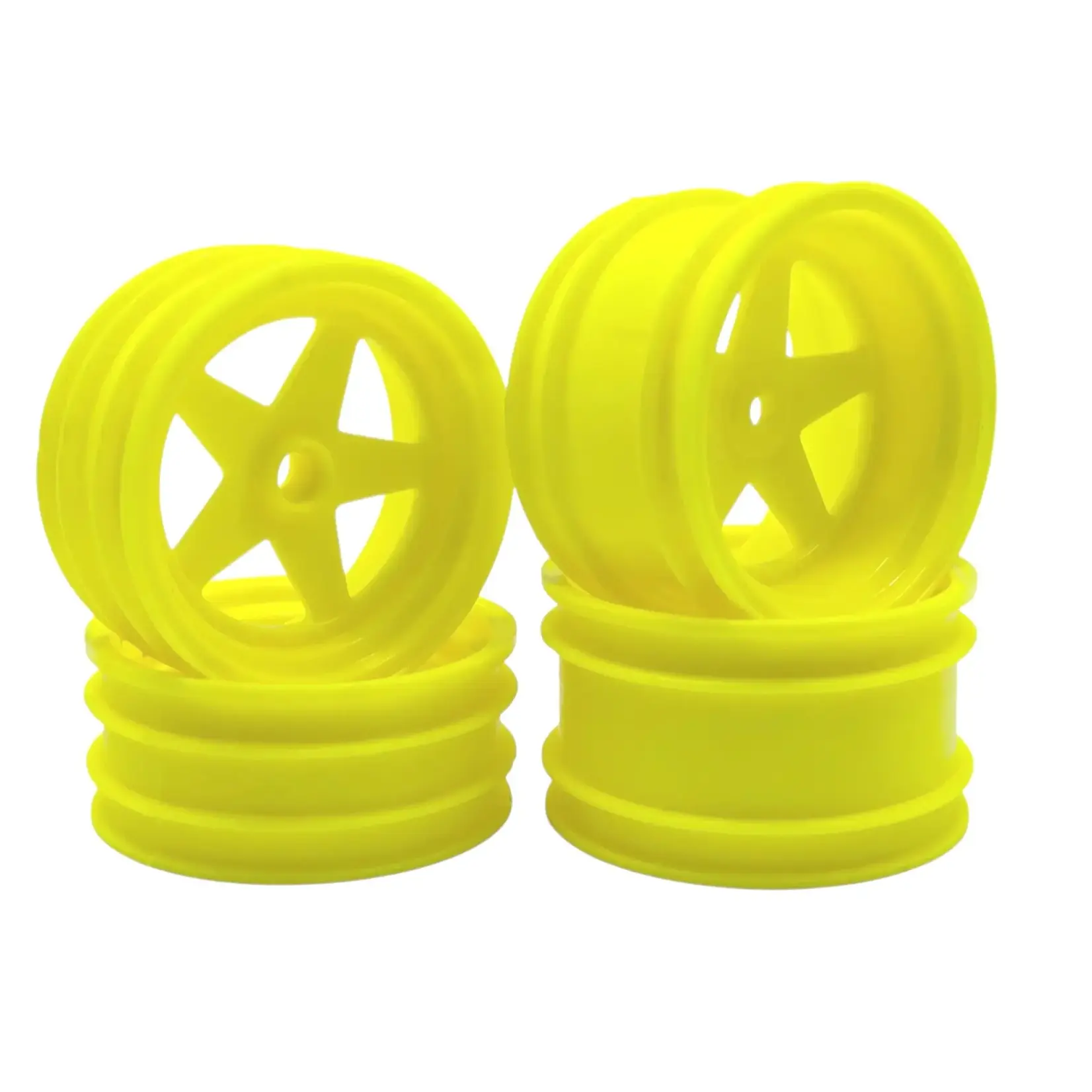 JC Racing Products JC-0093-Y Universal Turbo Scorpion Replica Set WIDE Front (4pc) Yellow