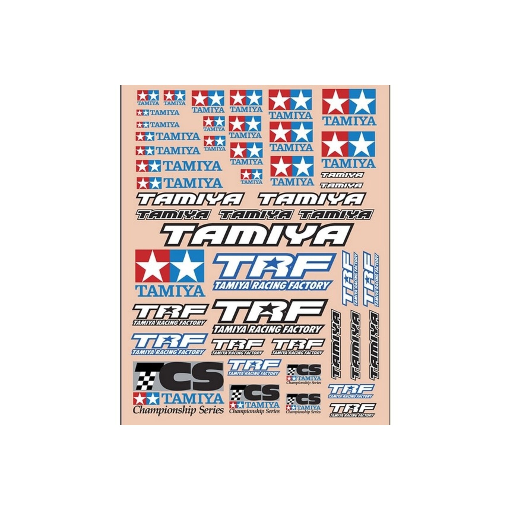 Tamiya TAMMM023 Tamiya Logo Sticker Set
