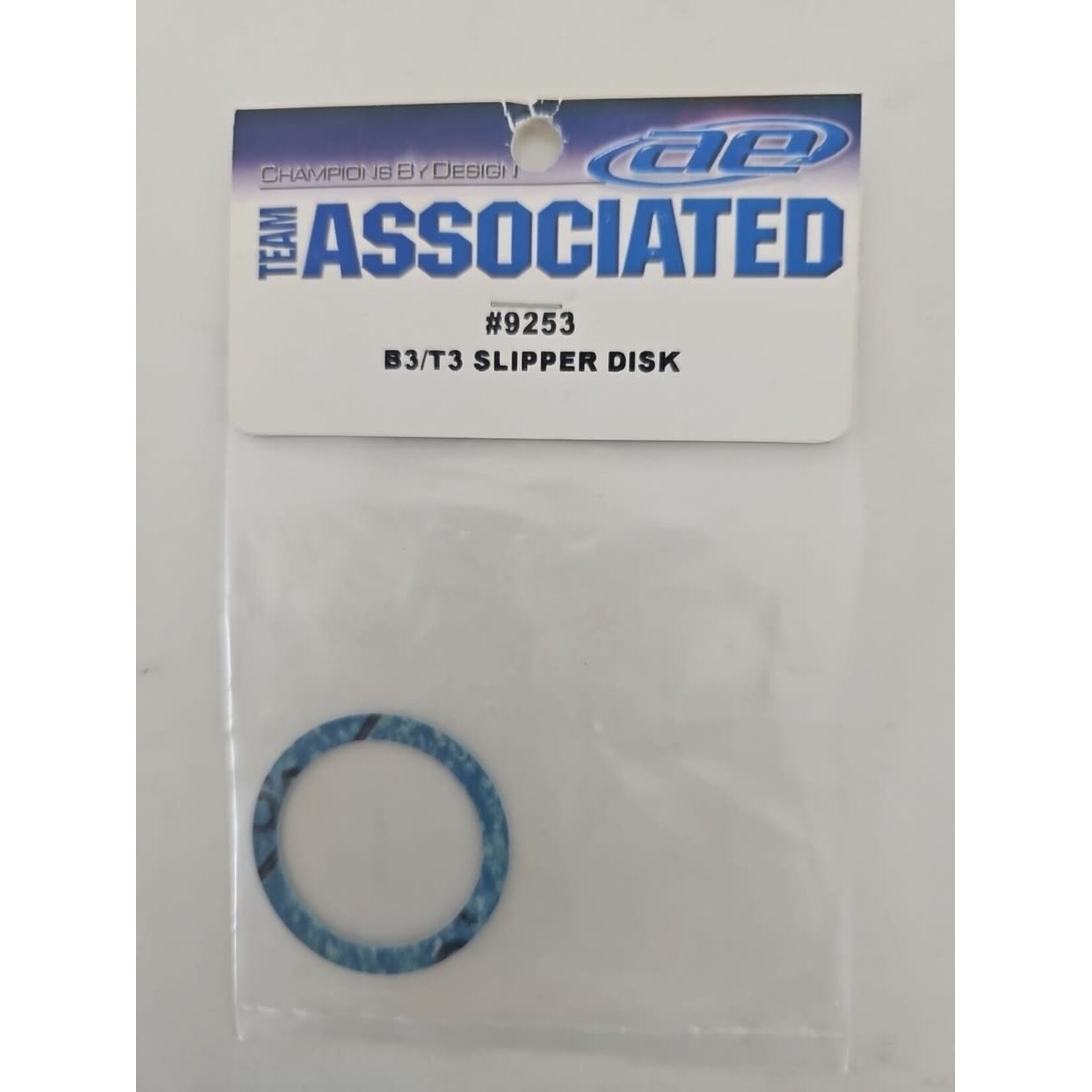 Team Associated ASC9253 Team Associated B3 T3 Slipper Disc Blue