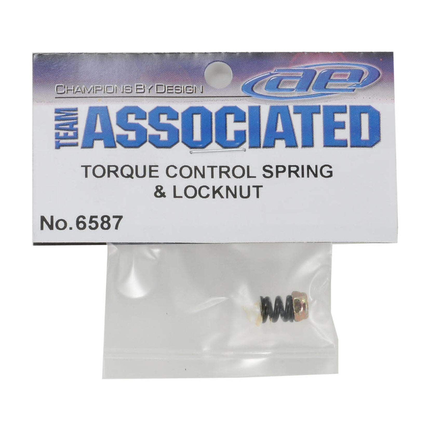 Team Associated ASC6587 Team Associated Torque Control Slipper Spring & Locknut