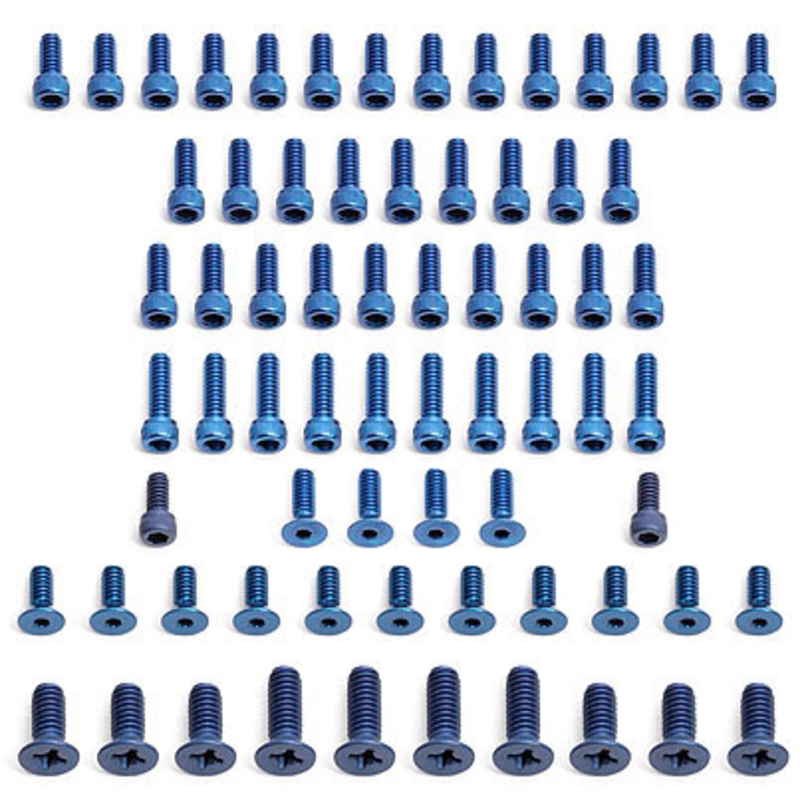 Team Associated ASC7675 Team Associated GT Factory Team Lightweight Aluminum Screw Set