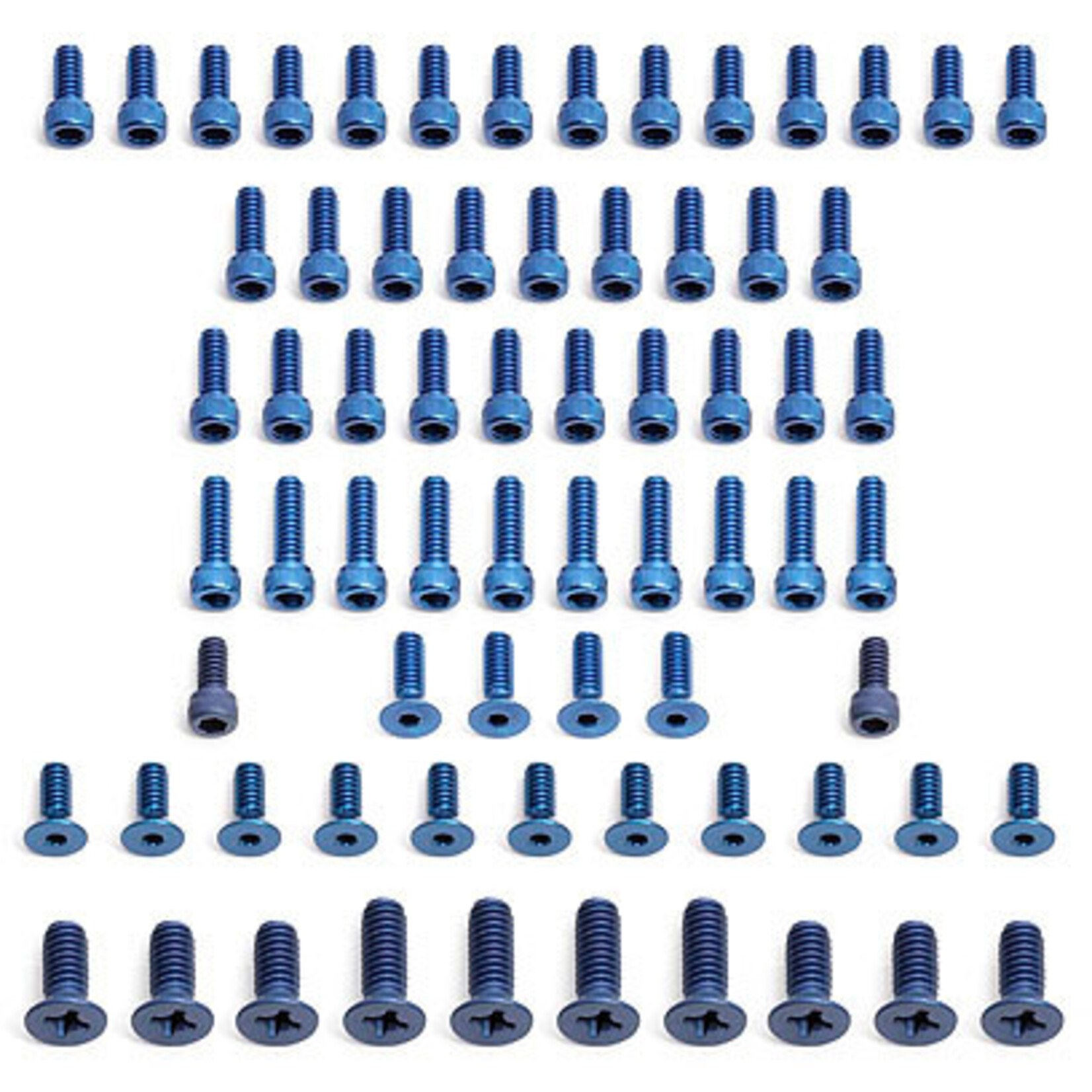 Team Associated ASC7675 Team Associated GT Factory Team Lightweight Aluminum Screw Set