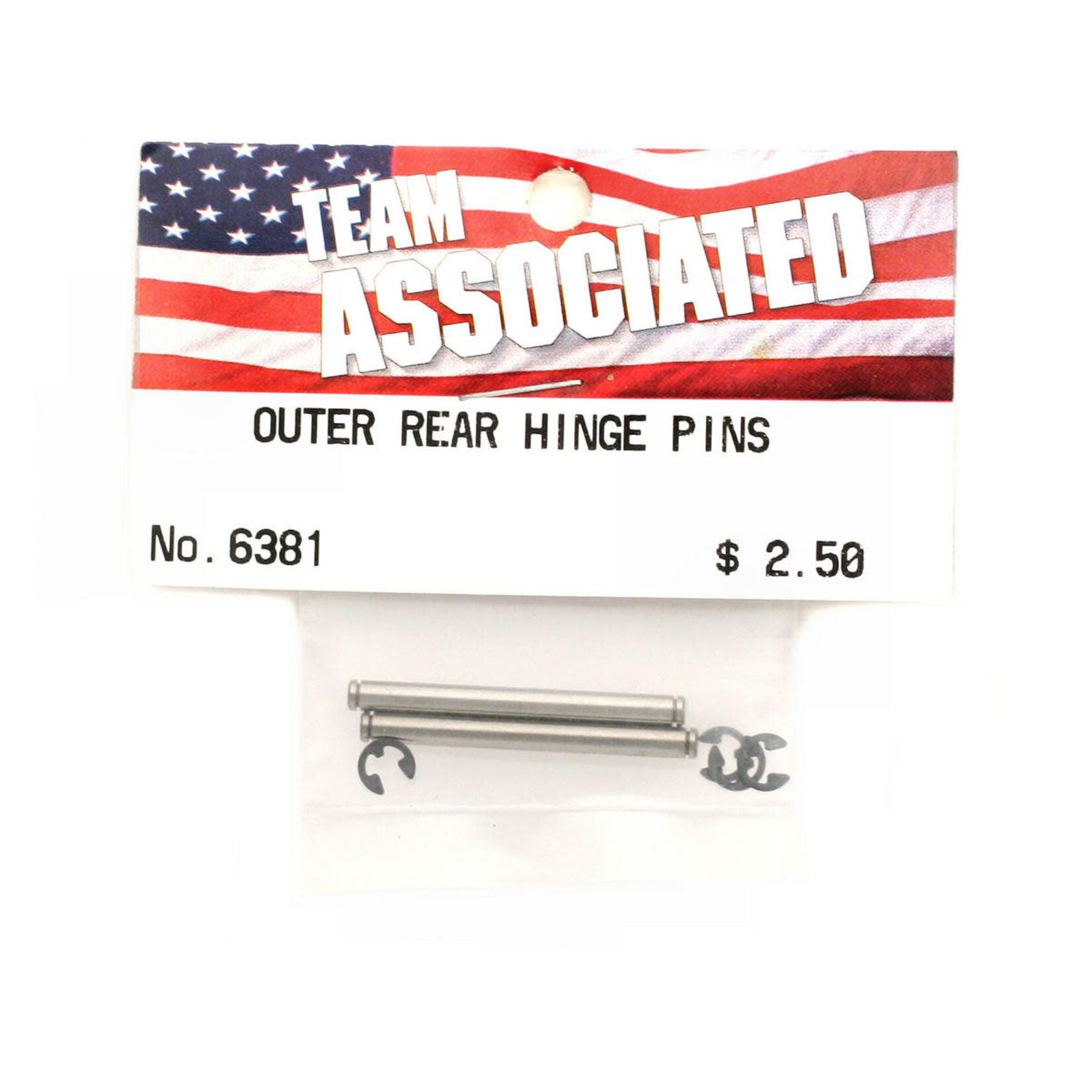 Team Associated ASC6381 Team Associated Hinge Pin Rear Outer RC10 GT