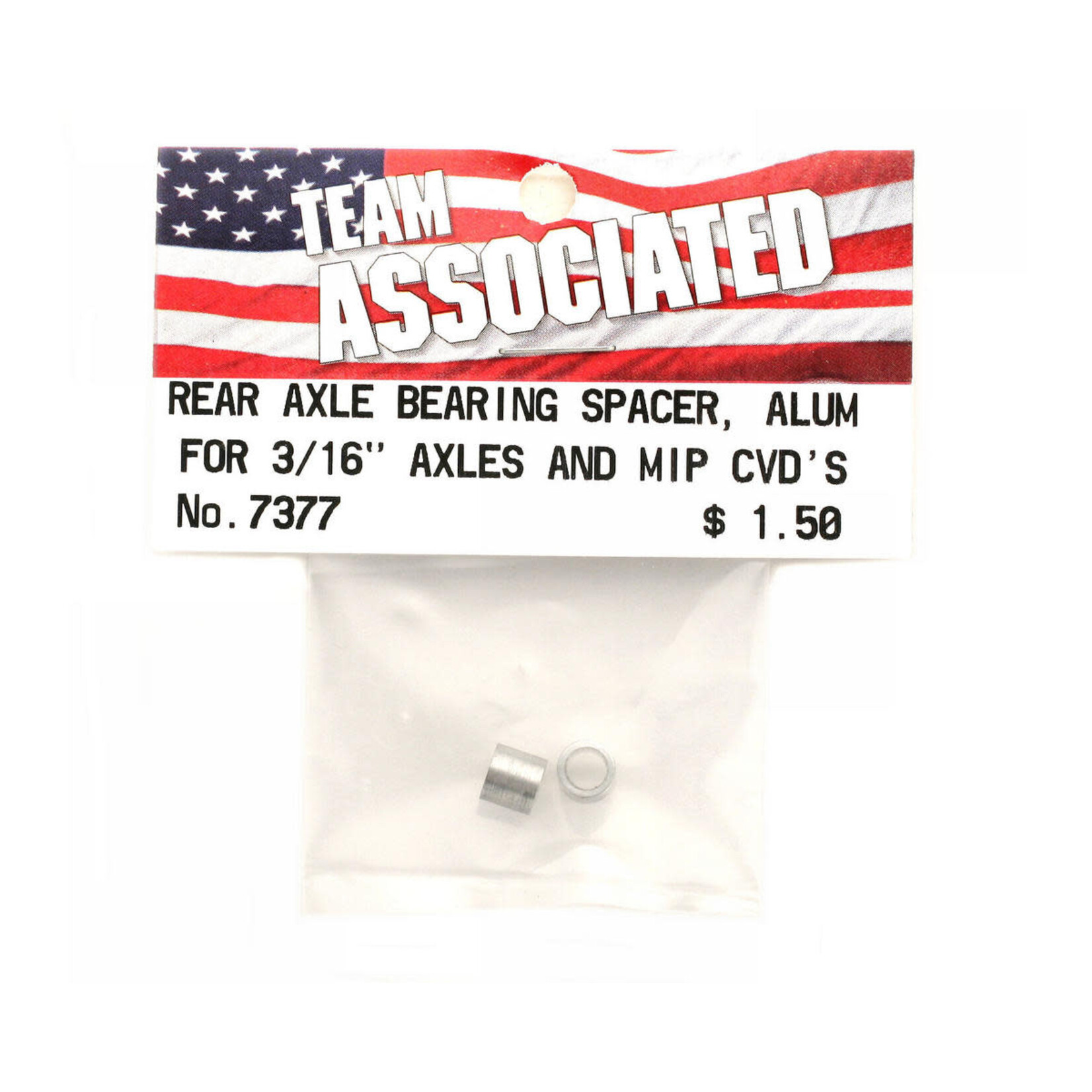 Team Associated ASC7377 Team Associated Rear Axle Bearing Spacer T4/B4/GT (2)