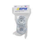 RPM RPM82043 RPM "Revolver 10 Hole" Associated Front Wheels (2) (Chrome) (Bearing) ##