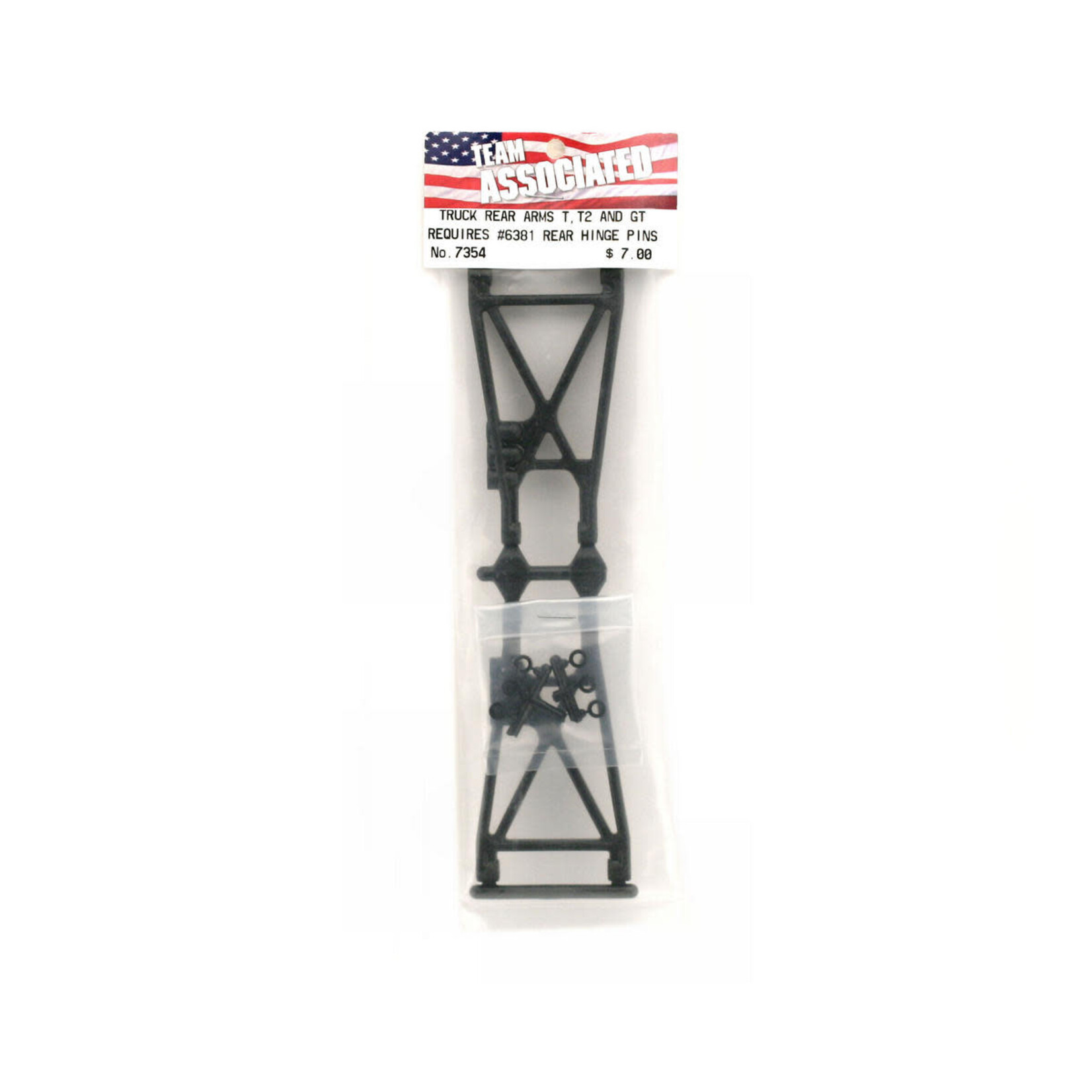Team Associated ASC7354 Team Associated Rear A Arms Black GT