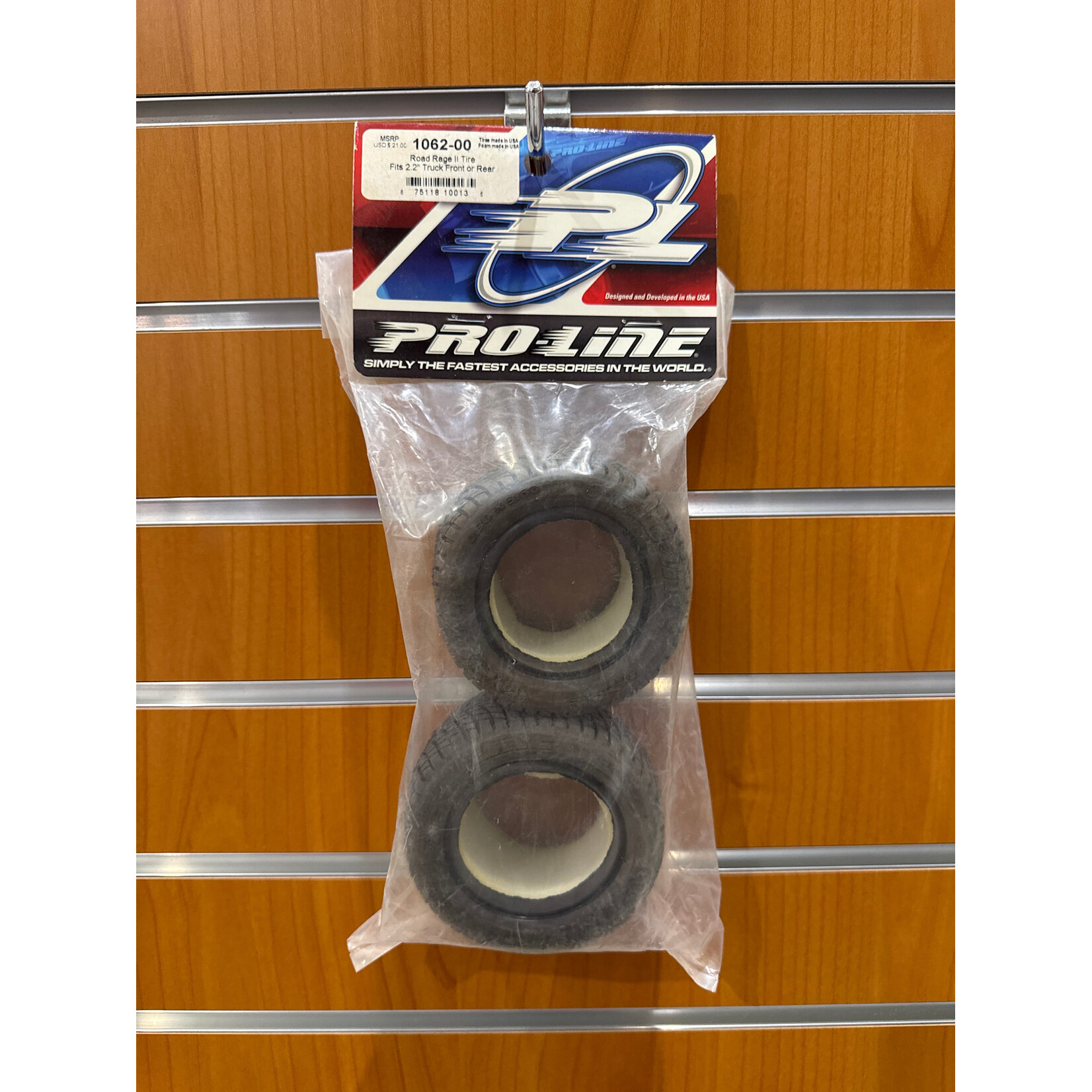 Pro-line Racing PRO1062-00 Pro-line Road Rage II Tire 2.2" Truck Front or Rear