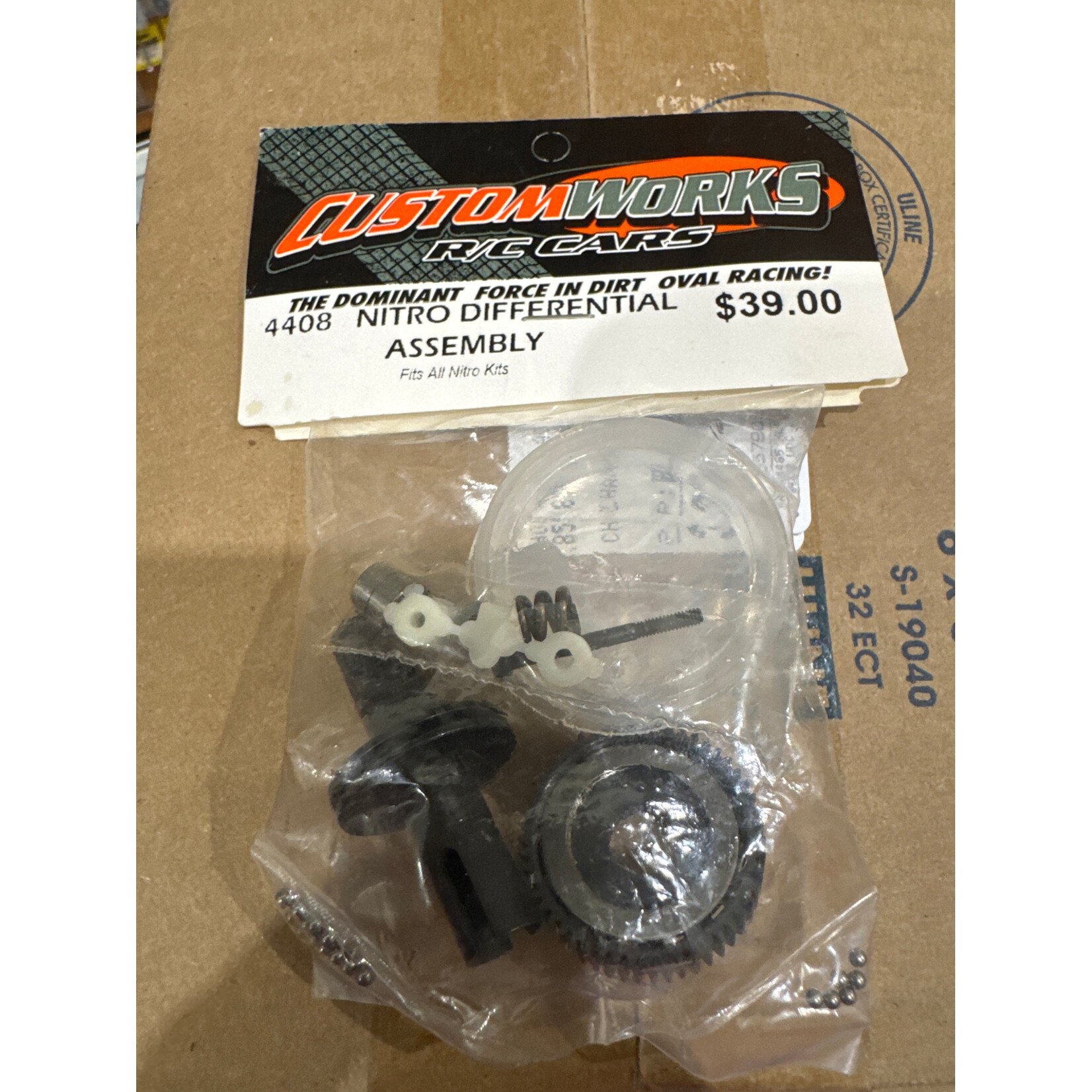 Custom Works RC Products CW4408 Custom Works GSX Nitro Differential Assembly