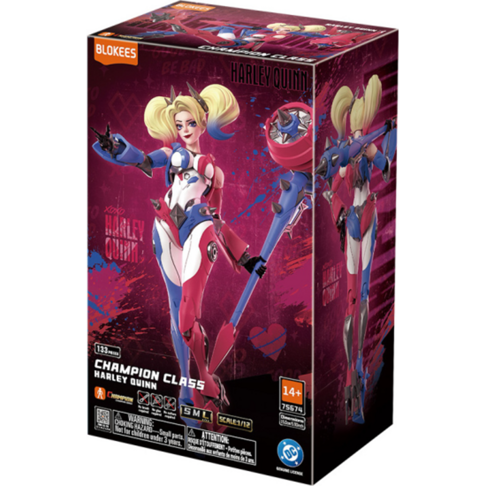 Blokees BKE75674 Blokees Harley Quinn DC Champion Class 04