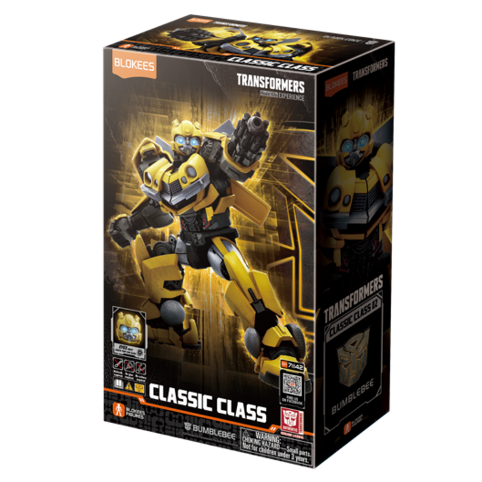 Blokees BKE71142 Blokees Transformers Classic Class 02 Bumblebee Plastic Model Kit (Rise of the Beasts)