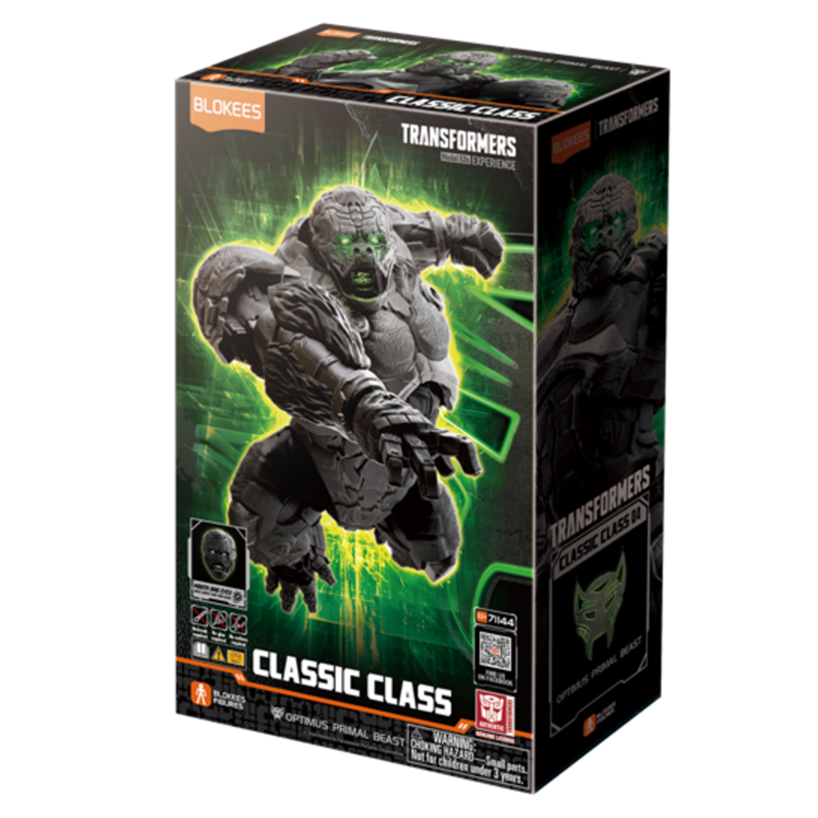 Blokees BKE71144 Blokees Transformers Classic Class 04 Optimus Primal Beast Plastic Model Kit (Rise of the Beasts)