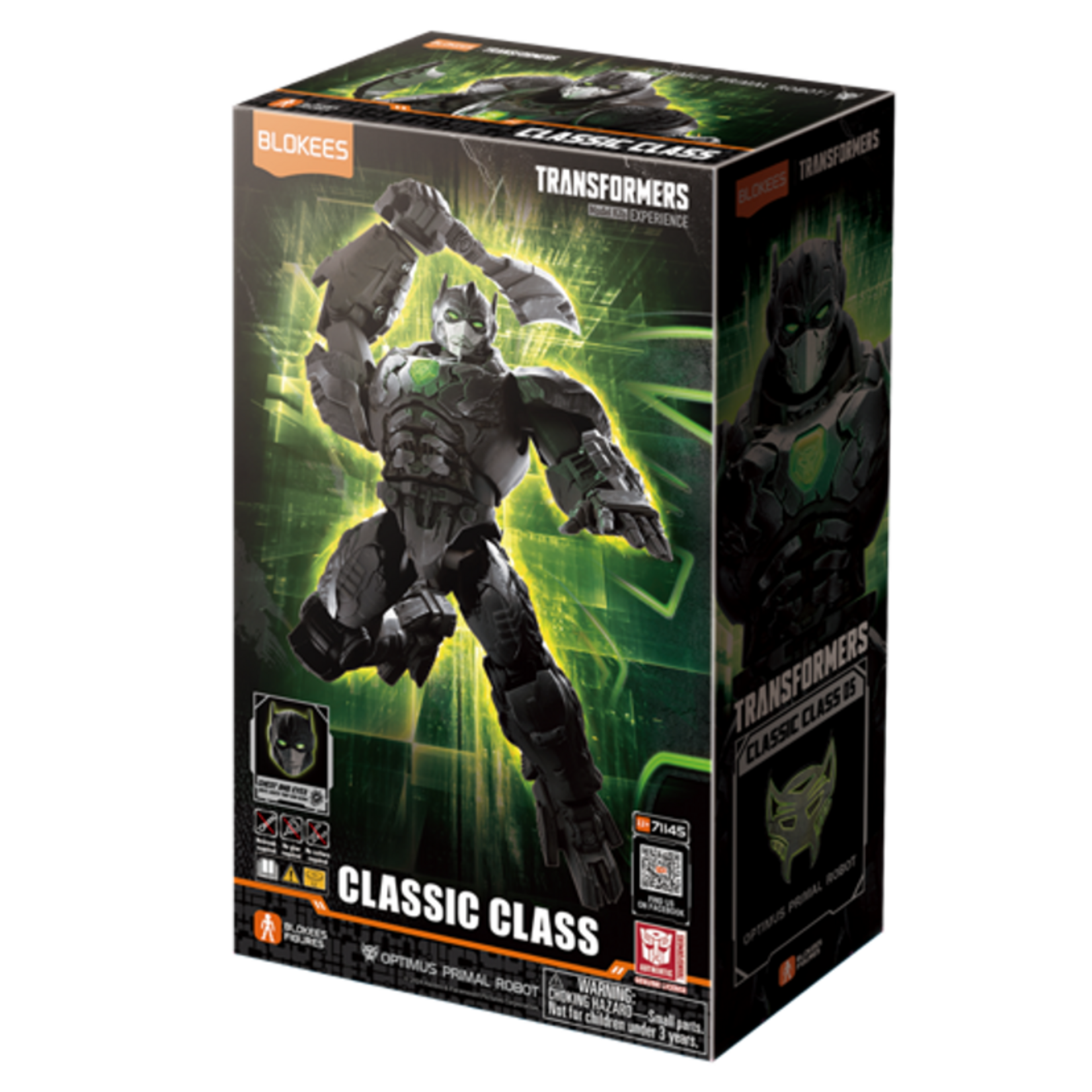 Blokees BKE71145 Blokees Transformers Classic Class 05 Optimus Primal Robot Plastic Model Kit (Rise of the Beasts)